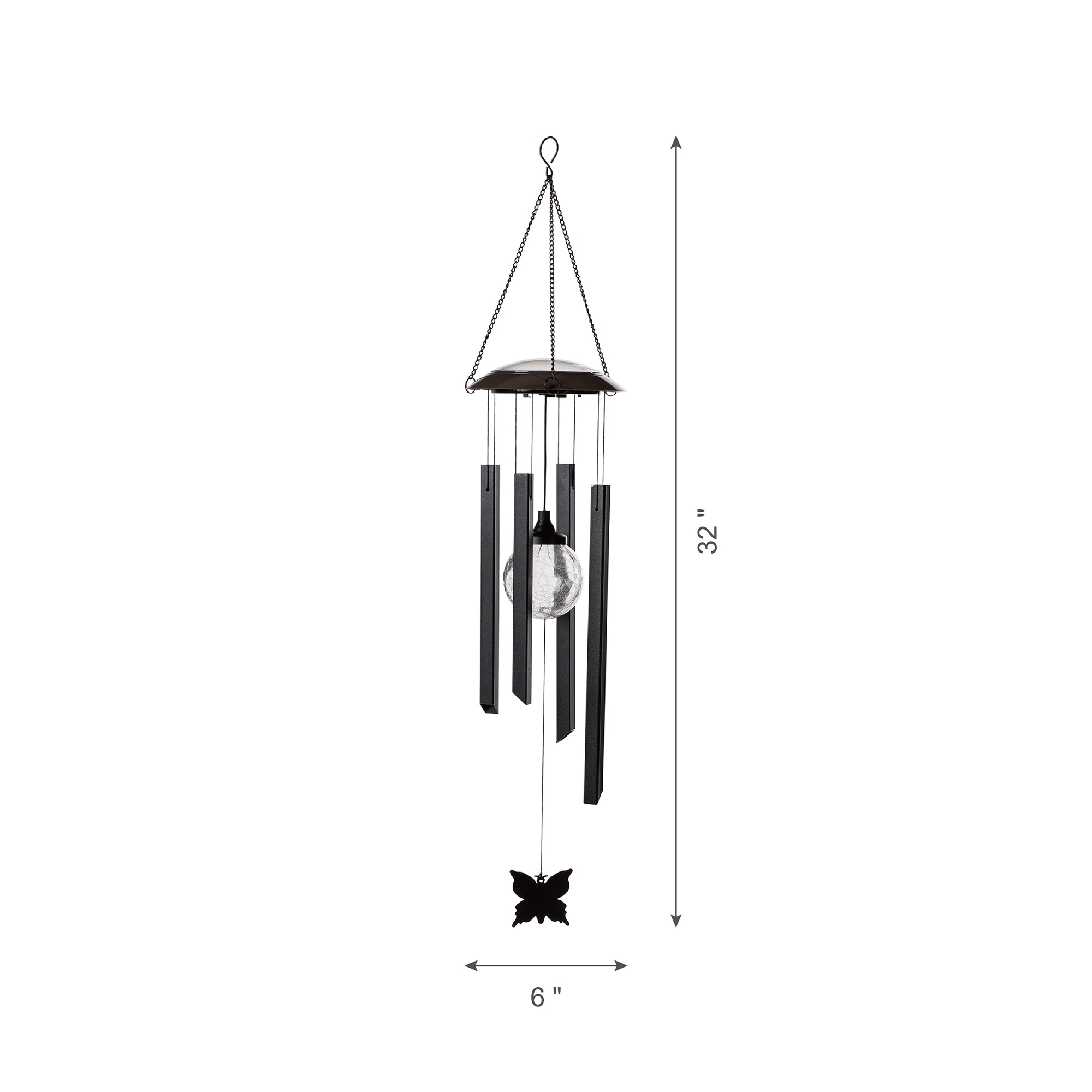 Glitzhome 2023300010 Wind-Chimes - View #4