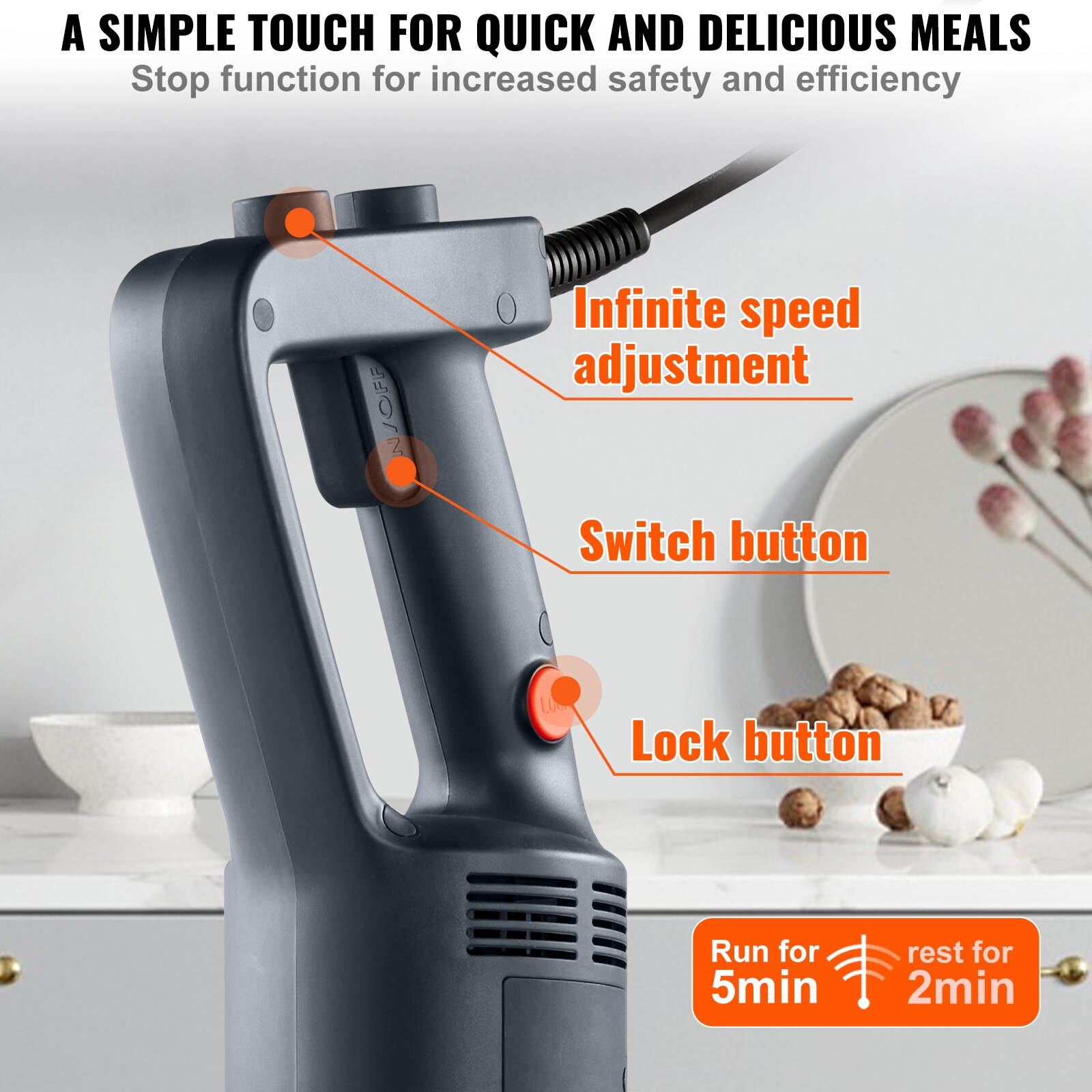 Mecale YAS-5OSI6X Immersion-Blenders - View #6