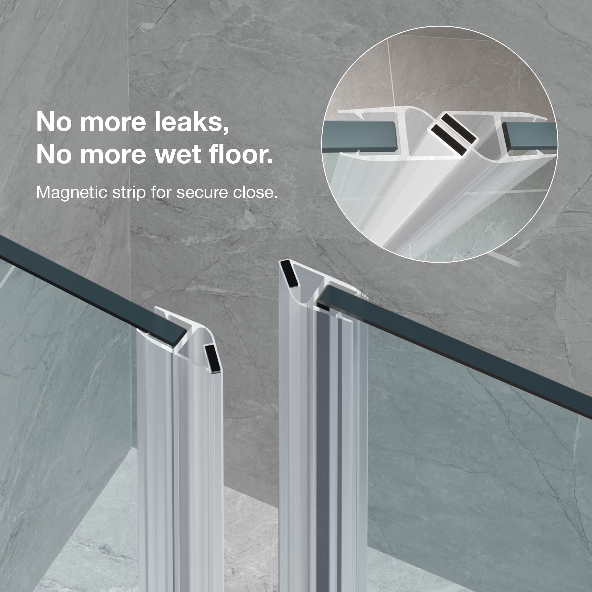 OVE Decors 15SGP-PASA41-SAT Shower-Doors - View #6