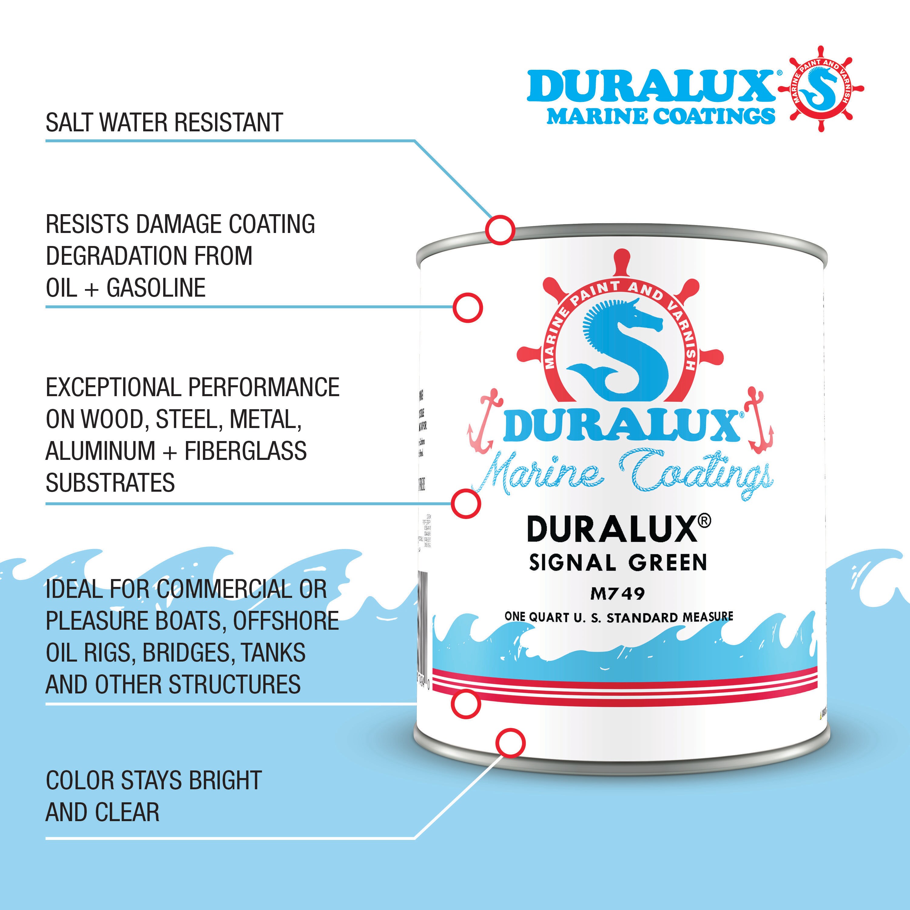 Duralux M749-4 Marine-Paint - View #3