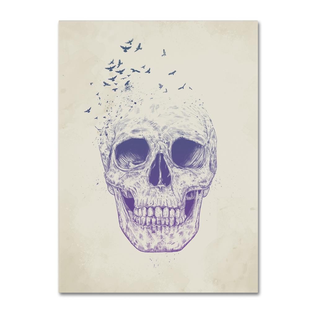 Trademark Fine Art ALI1372-C2432GG Framed 32-in H x 24-in W Figurative Print on Canvas