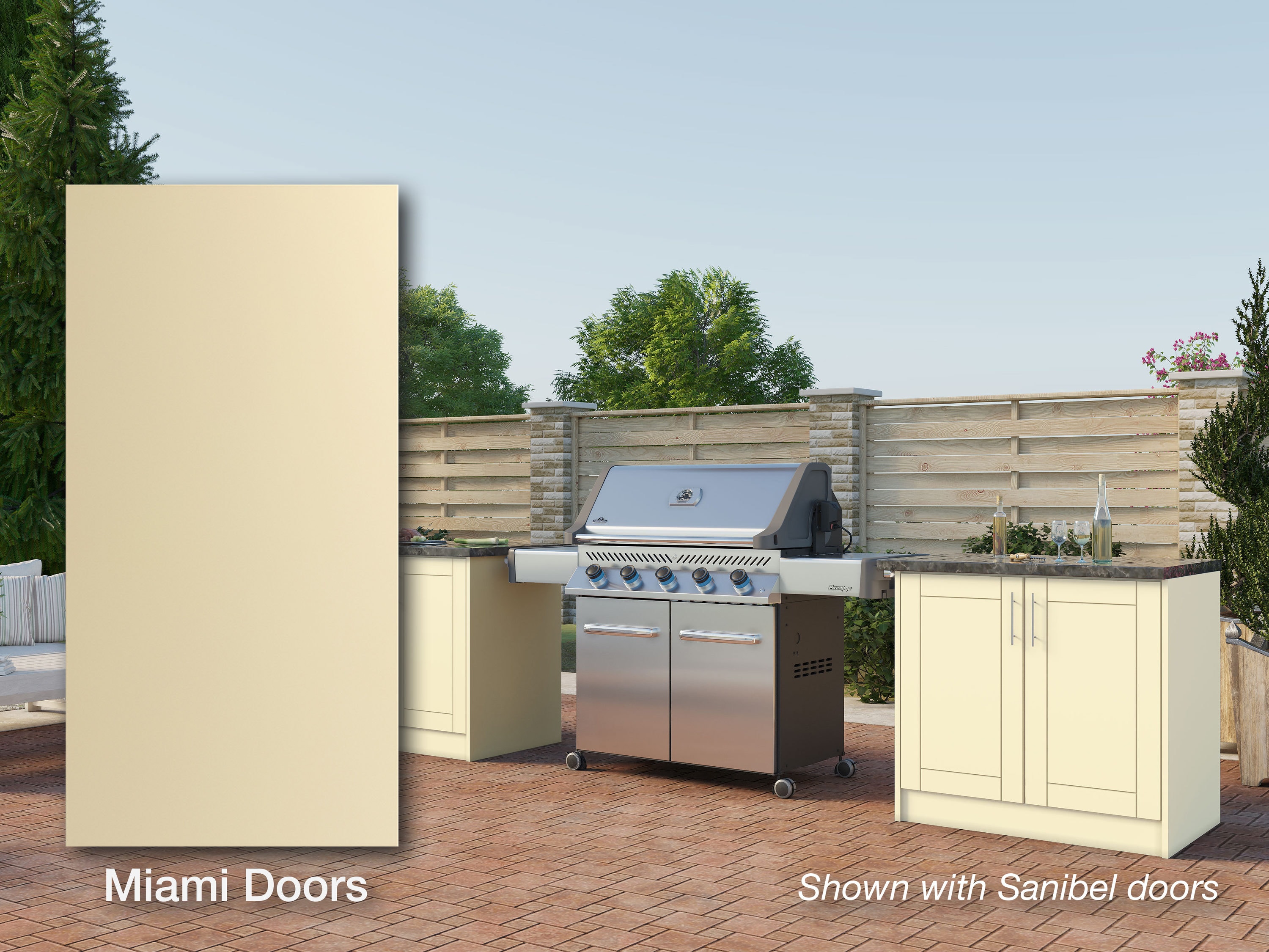 WeatherStrong WSE72WC-MBB Modular-Outdoor-Kitchens - View #2