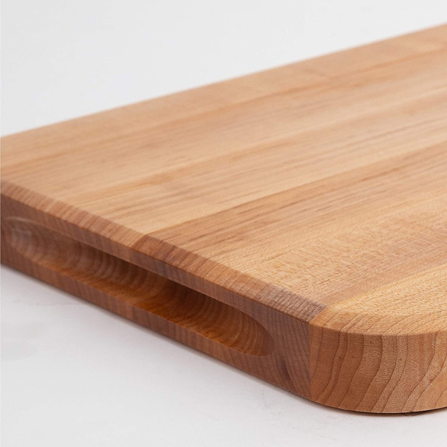 Maple Wood Reversible Cutting Board with Rounded Edges