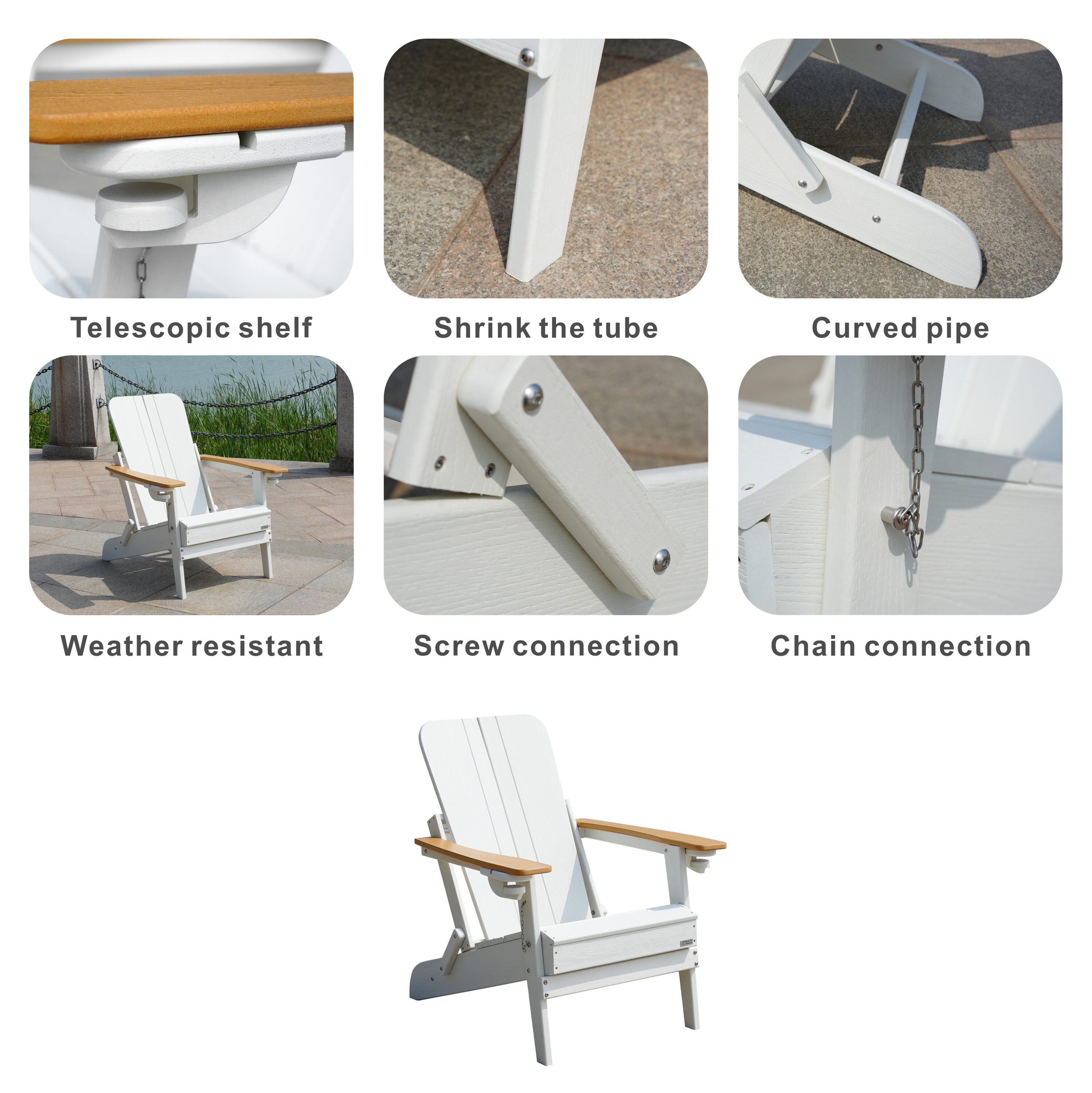 Moda Furnishings PAC-011-GR Patio-Chairs - View #11