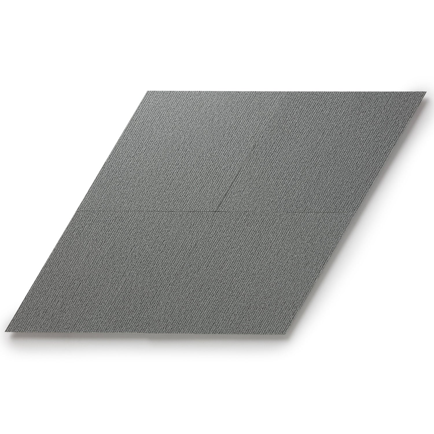 Lucida USA Sahara Braid Gray Patterned Look 28-mil x 10-in W x 16-in L Waterproof Glue Down Luxury Vinyl Tile Flooring (15.15-sq ft/ Carton)