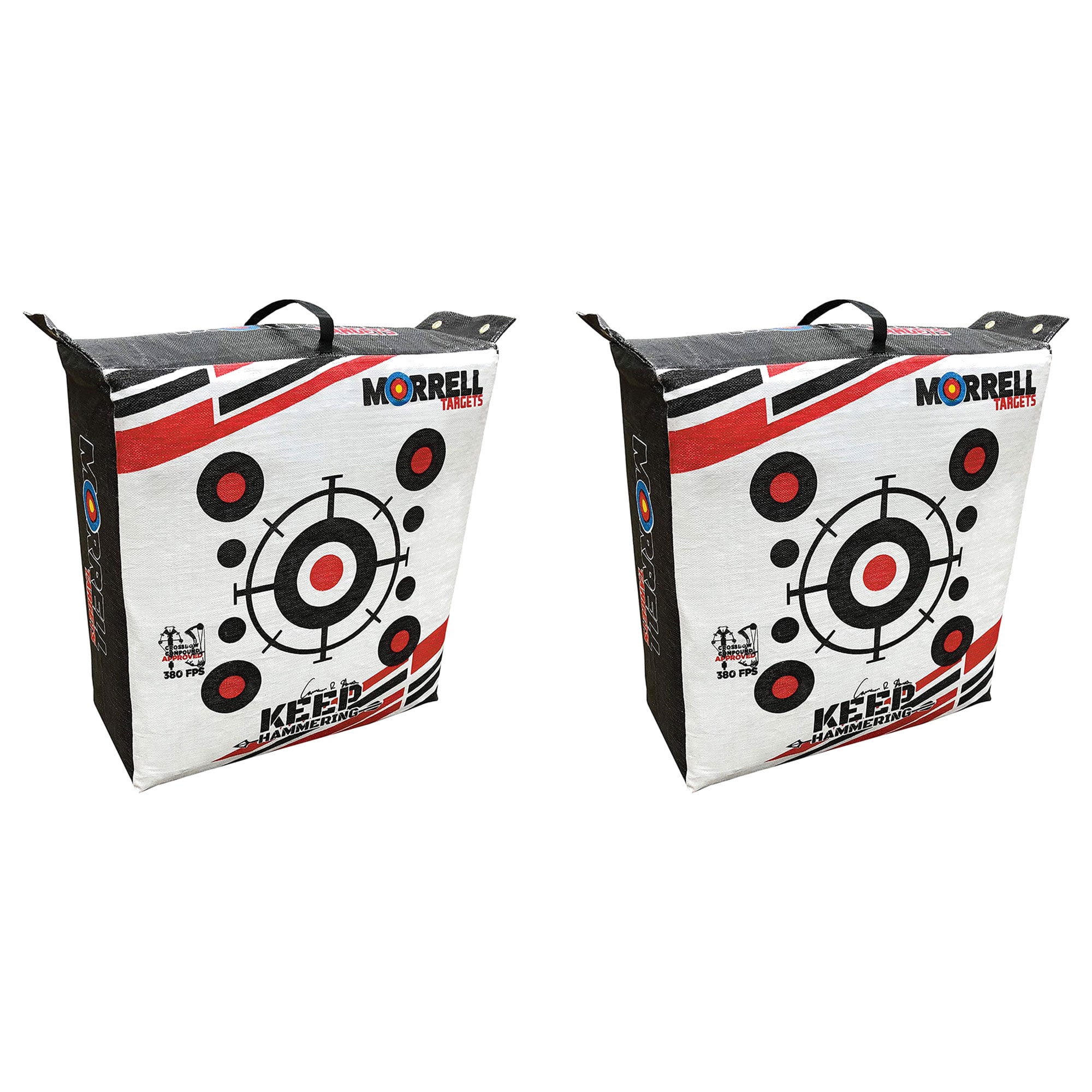 MORRELL TARGETS Morrell Outdoor Keep Hammering 54Lb Adult Field Point Archery Bag Target 2 Pack