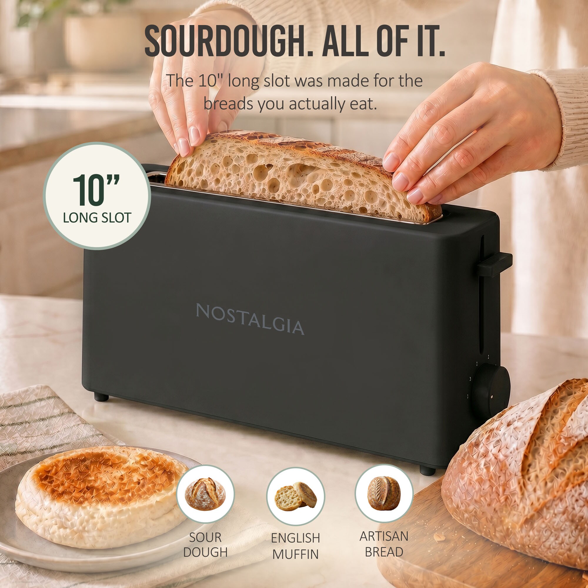 Nostalgia NTOSLS2BB6A Countertop-Toaster-Ovens - View #8