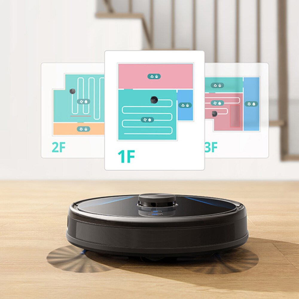 eufy Auto Charging Pet Robotic Vacuum and Mop Self Emptying in the Robotic  Vacuums department at