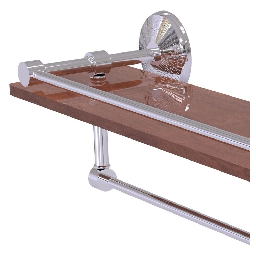 Allied Brass MC-1-22TB-GAL-IRW-PC Bathroom-Shelves - View #2