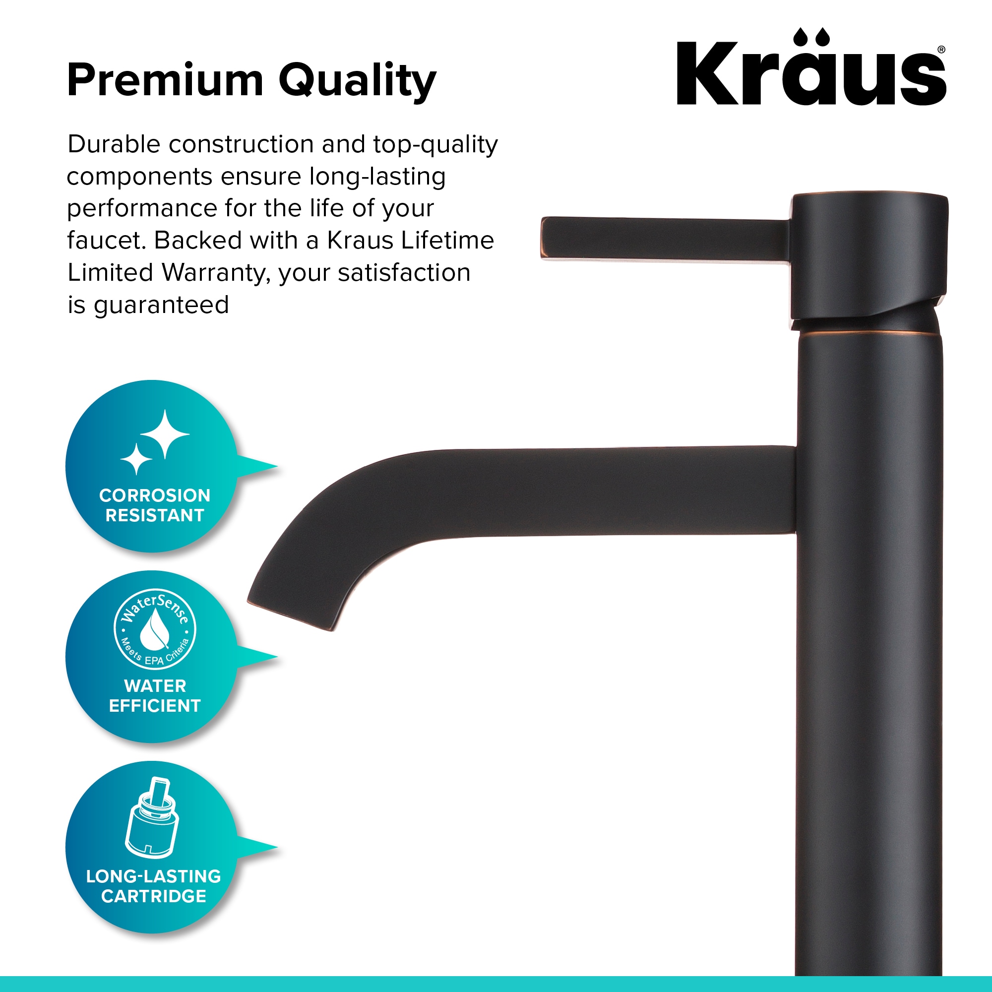 Kraus FVS-1007ORB Lavatory-Faucets - View #9