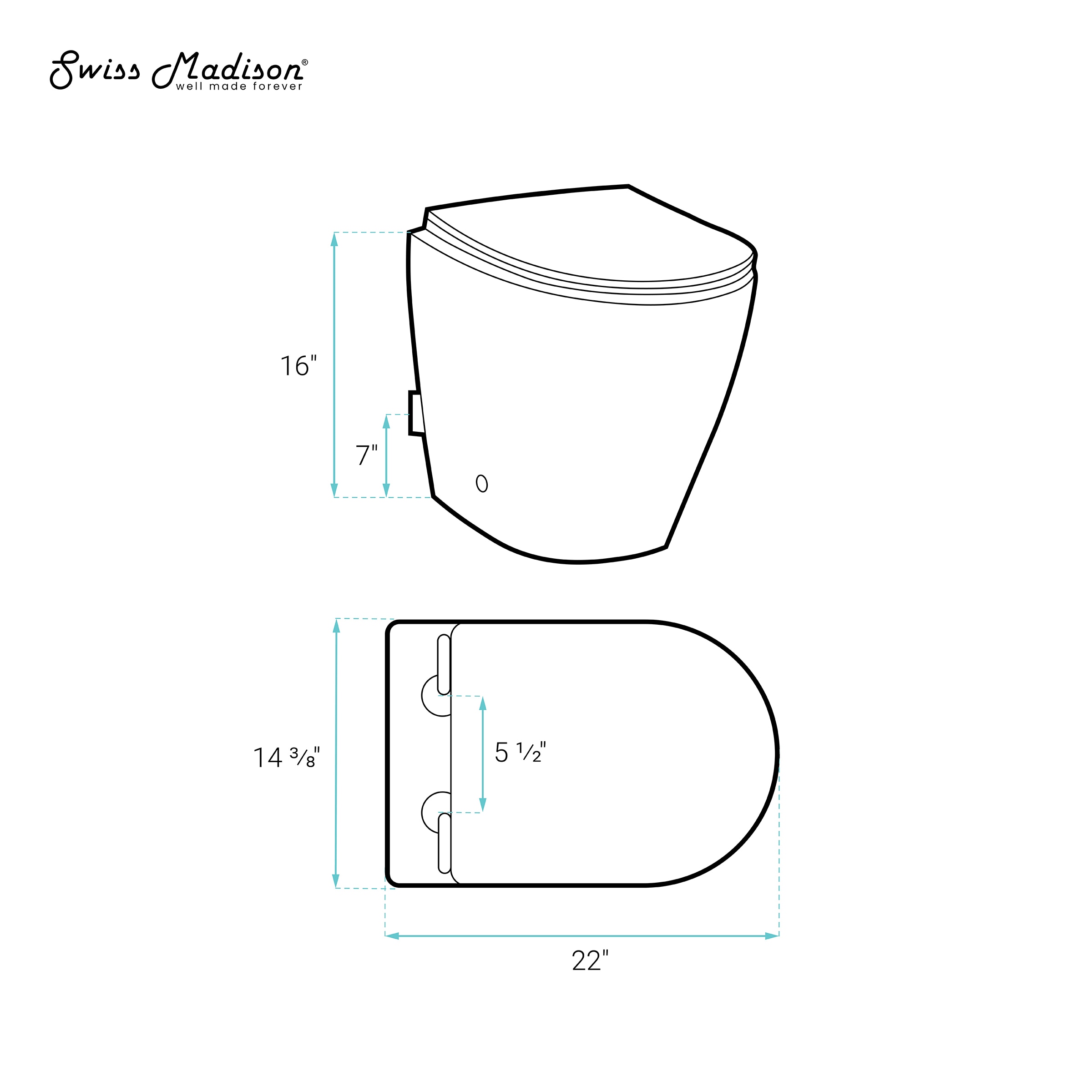 Swiss Madison SM-25-WTANG04BK Toilet-Bowls - View #5