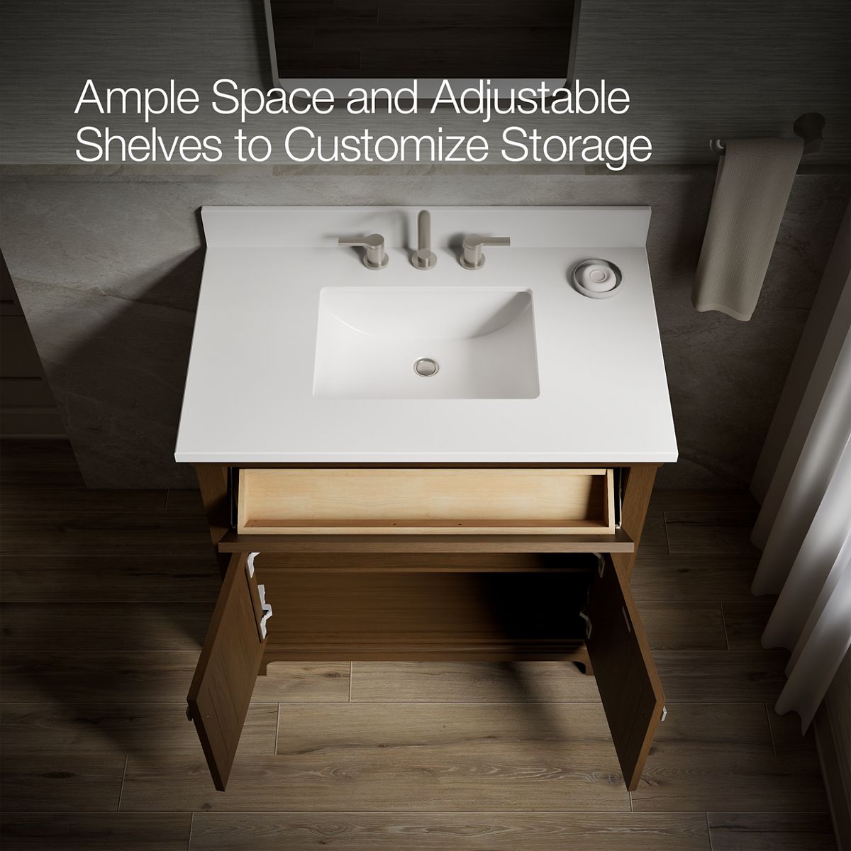 KOHLER 29261-BD1-DAK Bath-Vanity-Combo - View #4