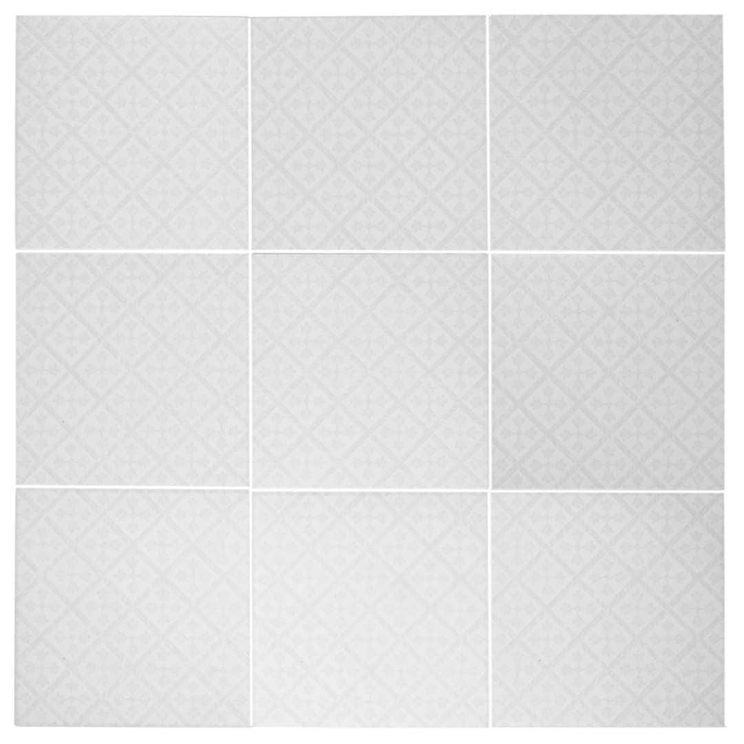 The Tile Life SGUAD0808WH Tile-Samples - View #3
