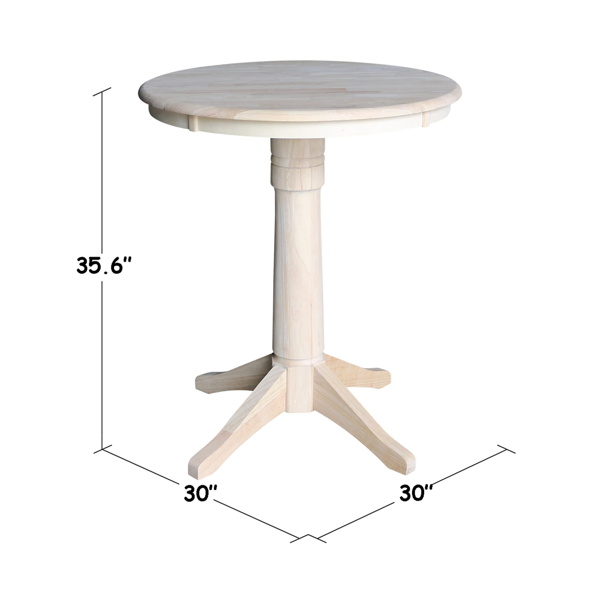 International Concepts K-30RT-27B-6B Dining-Tables - View #7