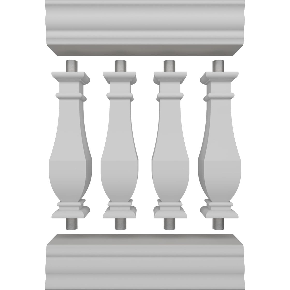Ekena Millwork BALK32X024ACN railings - View #5