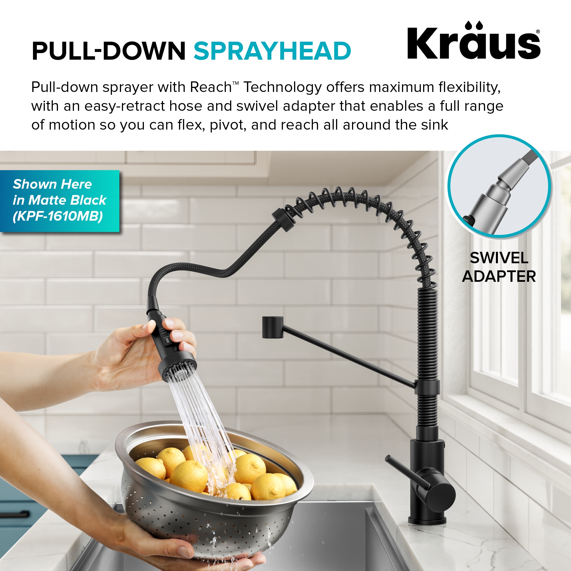Kraus KPF-1610BB Kitchen-Faucets - View #7
