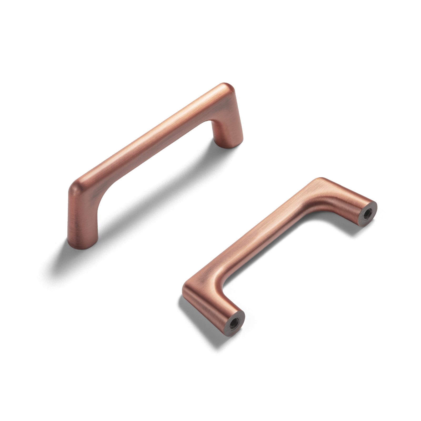 Miaokesen 052HTLS-76 3-in , 76mm Center to Center Brushed Copper Cylindrical Handle 6 -Pack