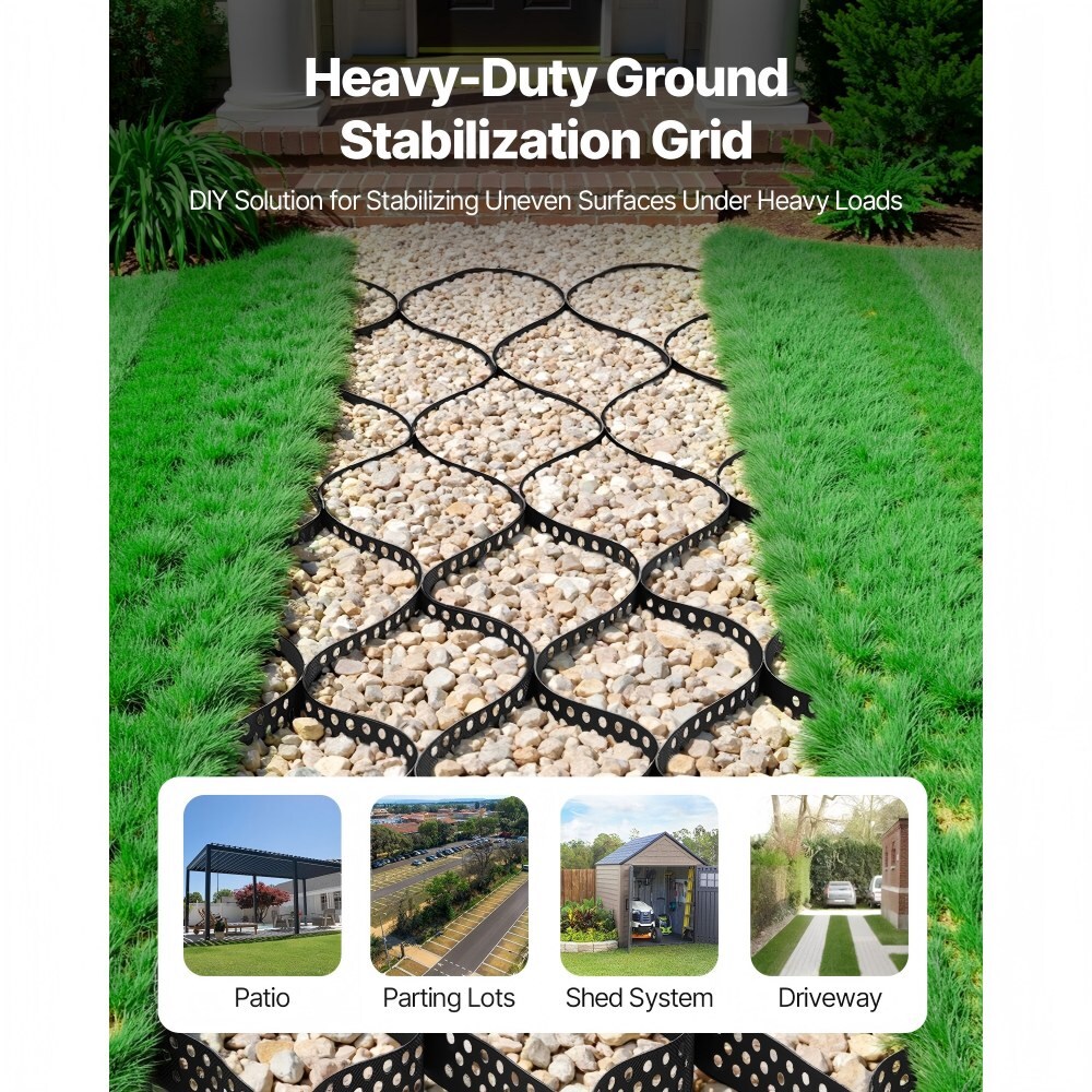 Driveway 17' x 8' Gravel Ground Grid only .99: eDeal Info