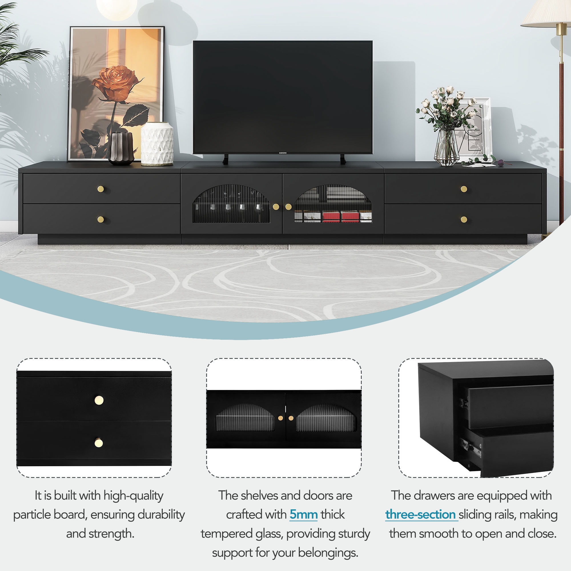 ModernLuxe L-WF311903AAB Tv-Stands - View #4