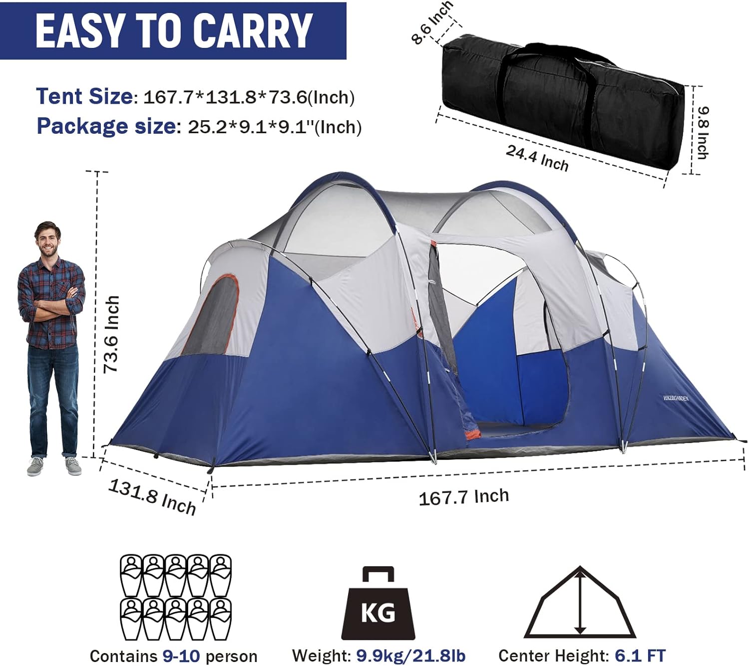 Lycvki AE17 tents - View #2