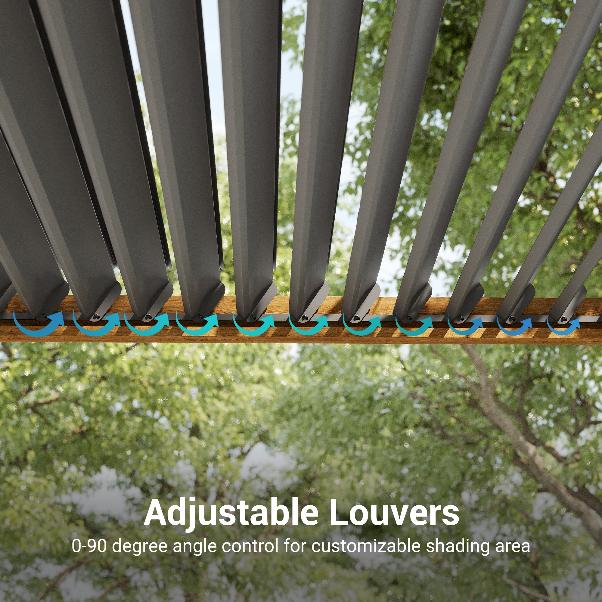 ACEGOSES LW-PLT-1010WD Pergolas-2 - View #4