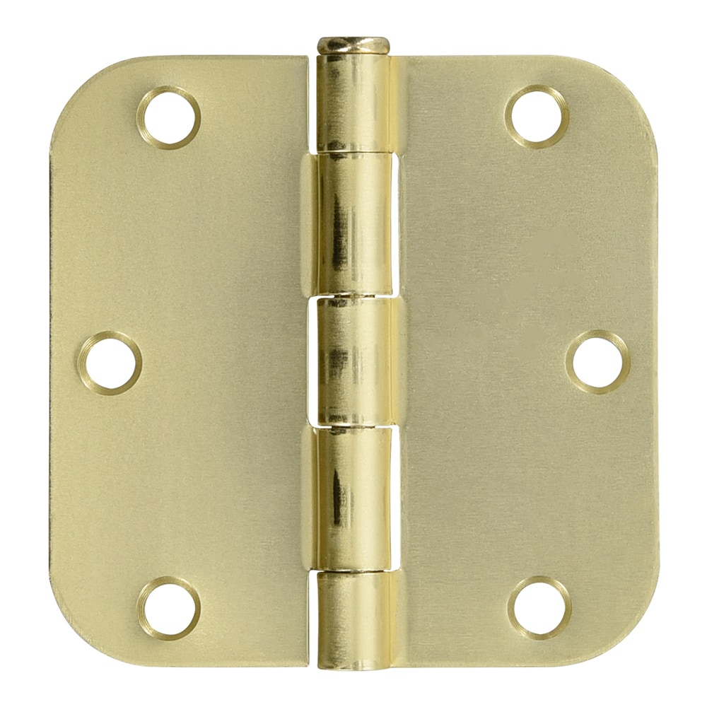 Schlage 3.5 Door Hinge with 1/4 Radius Round Corner in Aged