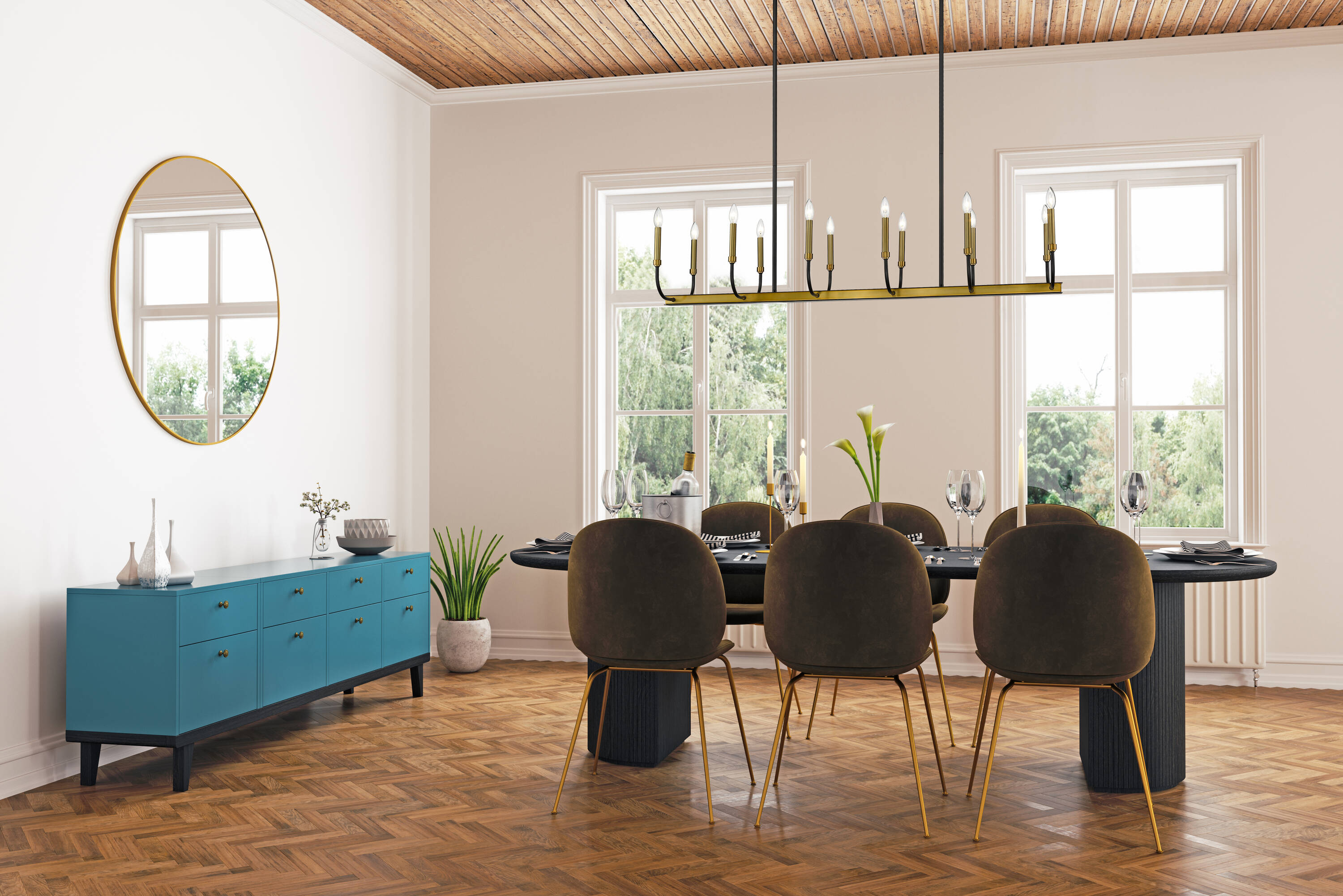 Z-Lite 479-12L-MB-OBR Pendant-Lights - View #7