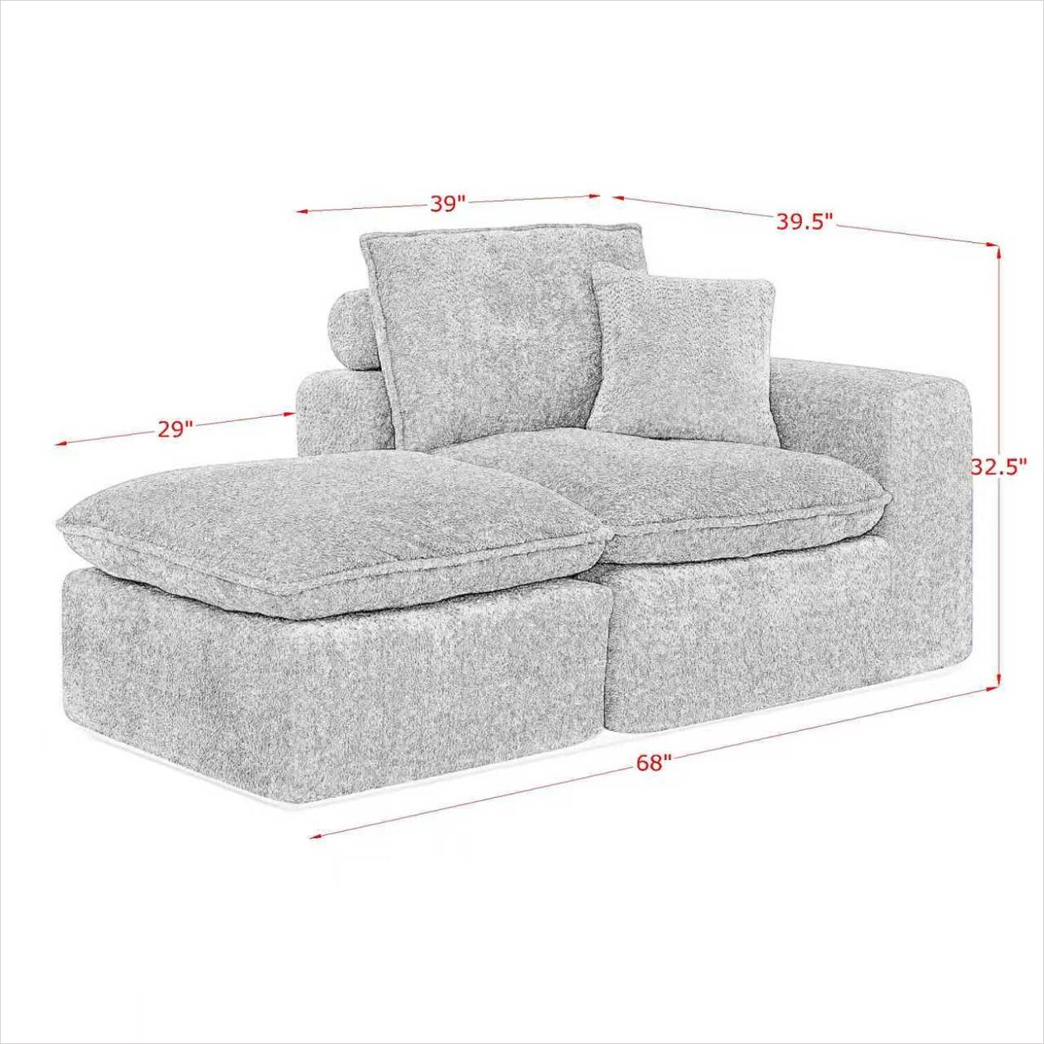 SunJet NLWFQULBW04D Sofas-Loveseats - View #11