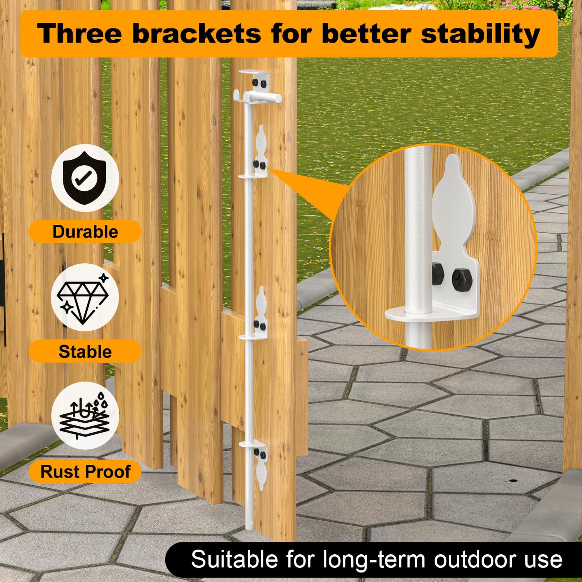 Numhew NHWILL47632 Gate-Hardware - View #3