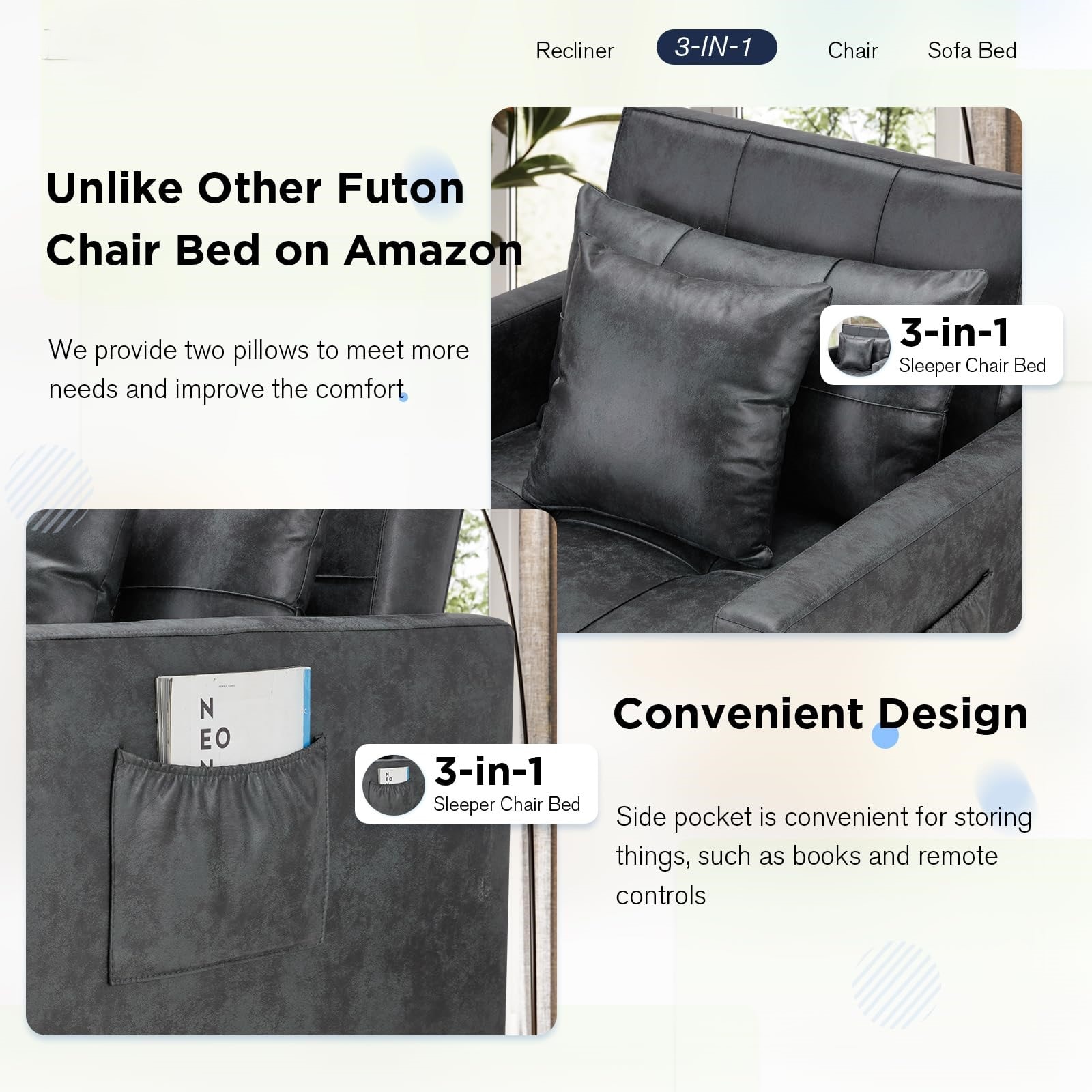 AECOJOY 13048GG-LS01 futons - View #4