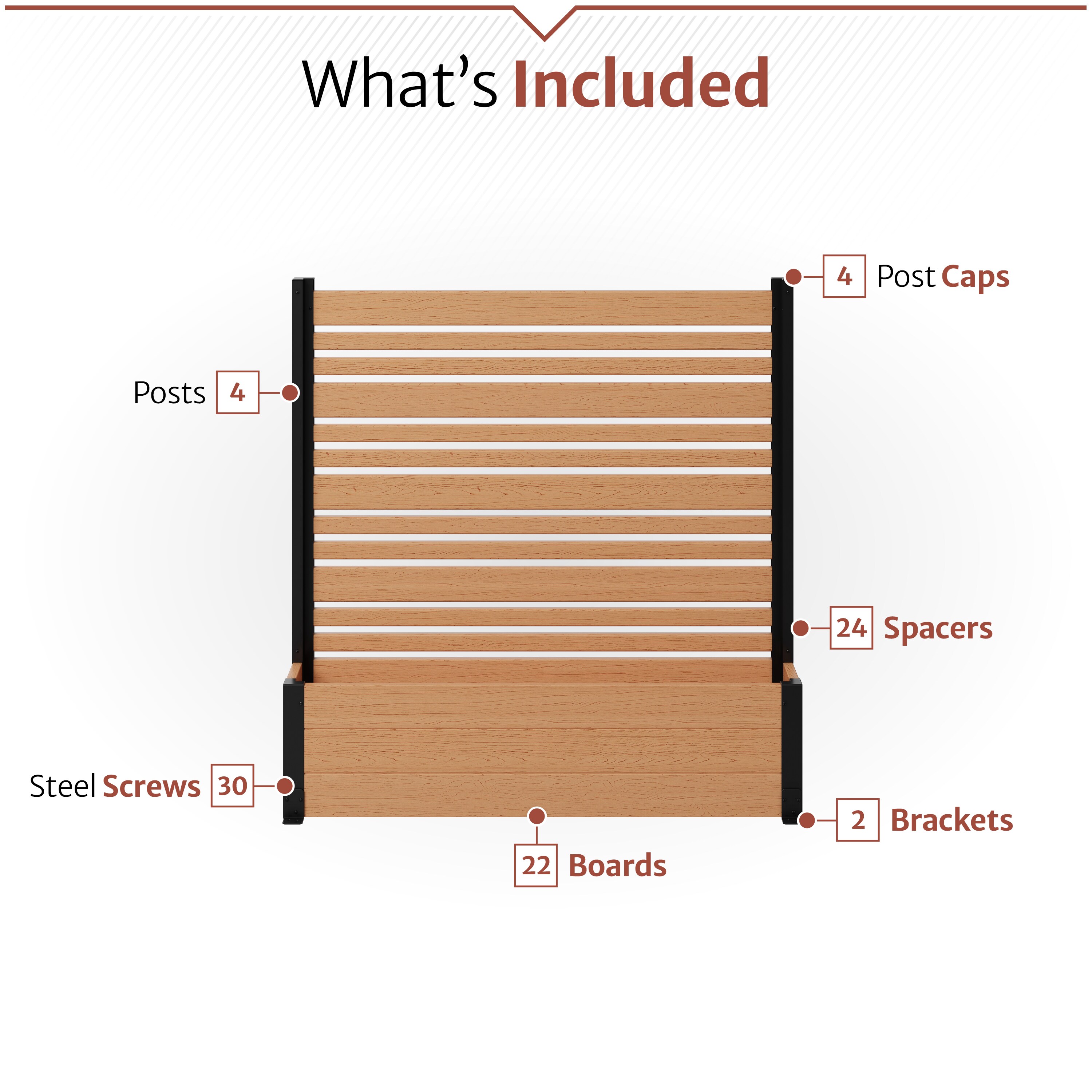 Enclo Privacy Screens EC18006 Outdoor-Privacy-Screen - View #6