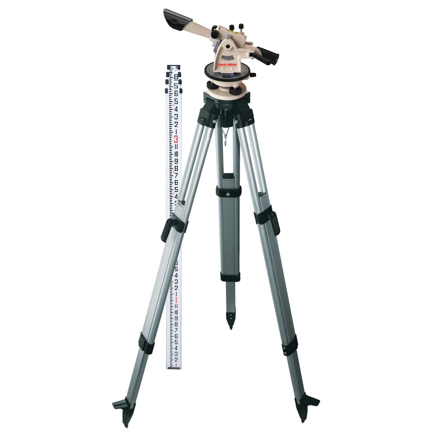 David White 340309-NC 44-D8824K-1C L6-20 Meridian 22X Optical Level Kit inches