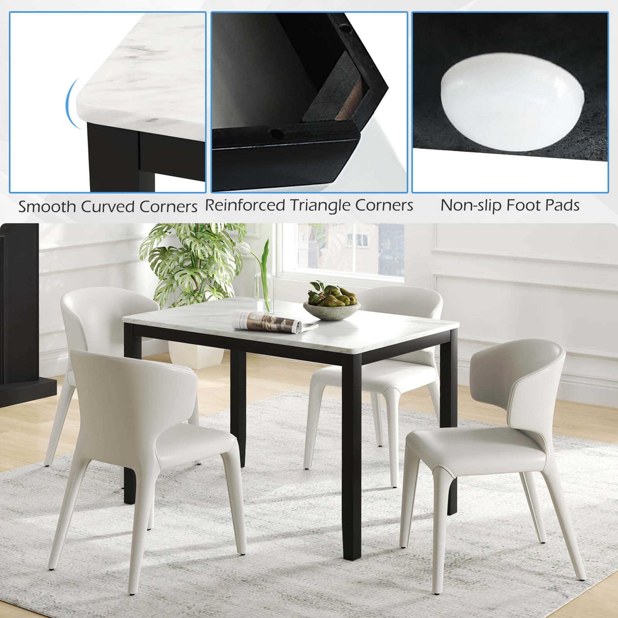 Costway HCST05982 Dining-Tables - View #3