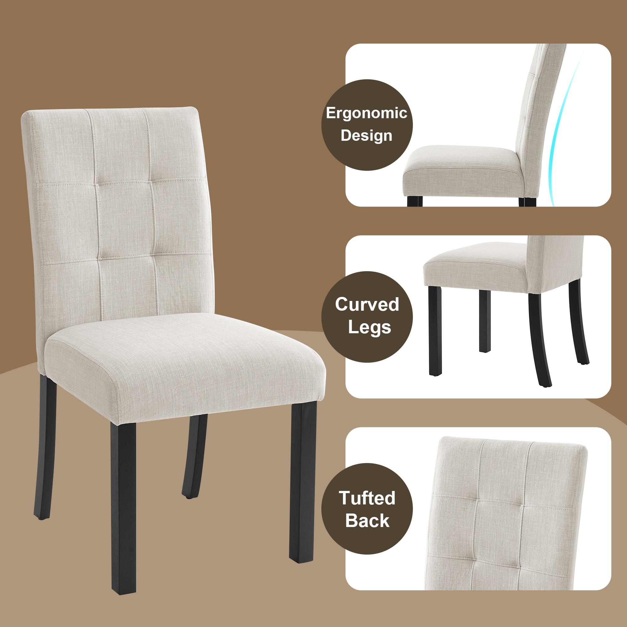 Clihome CL-ST1-BK703BG Dining-Sets - View #9