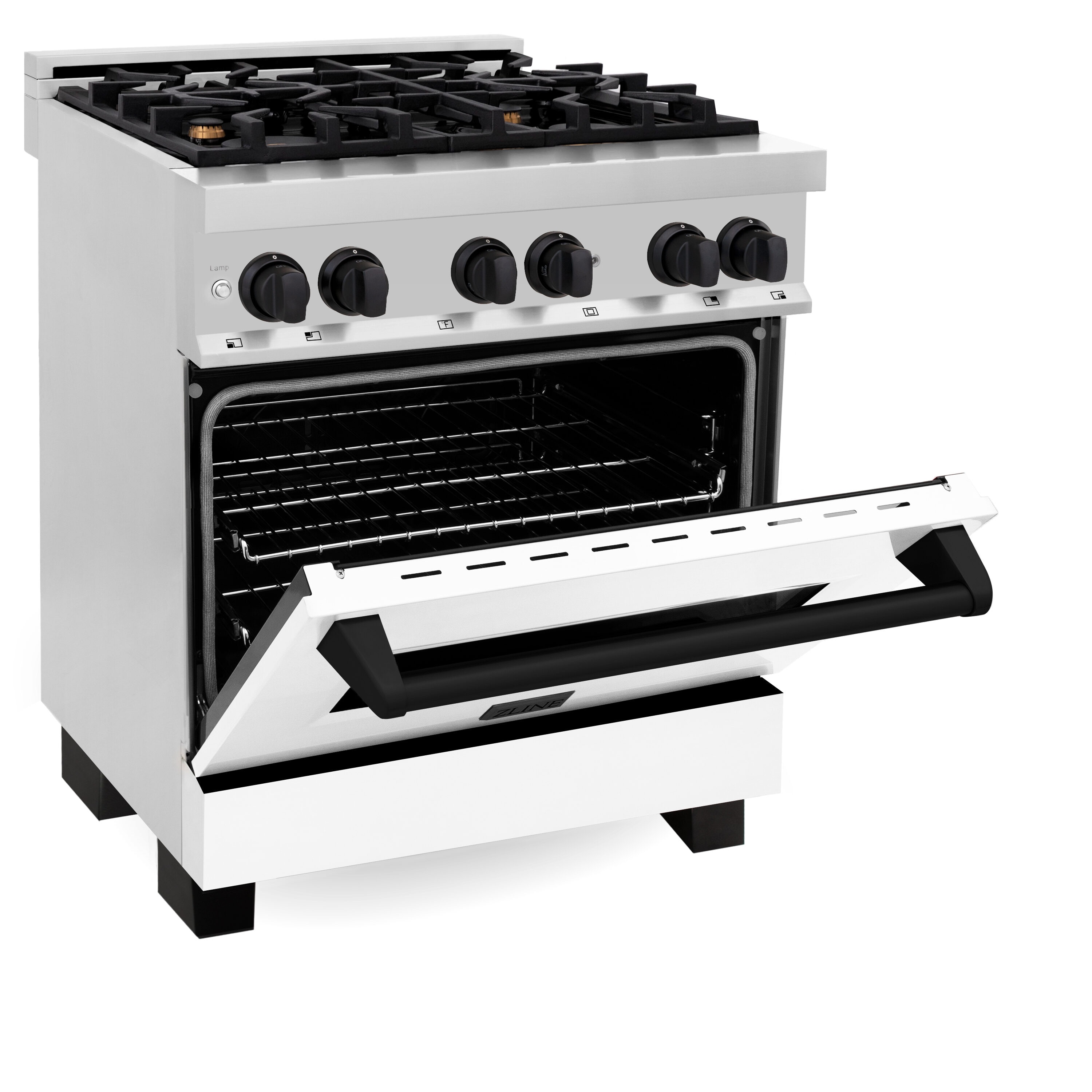 ZLINE KITCHEN & BATH RAZ-WM-30-MB Dual-Fuel-Ranges - View #5