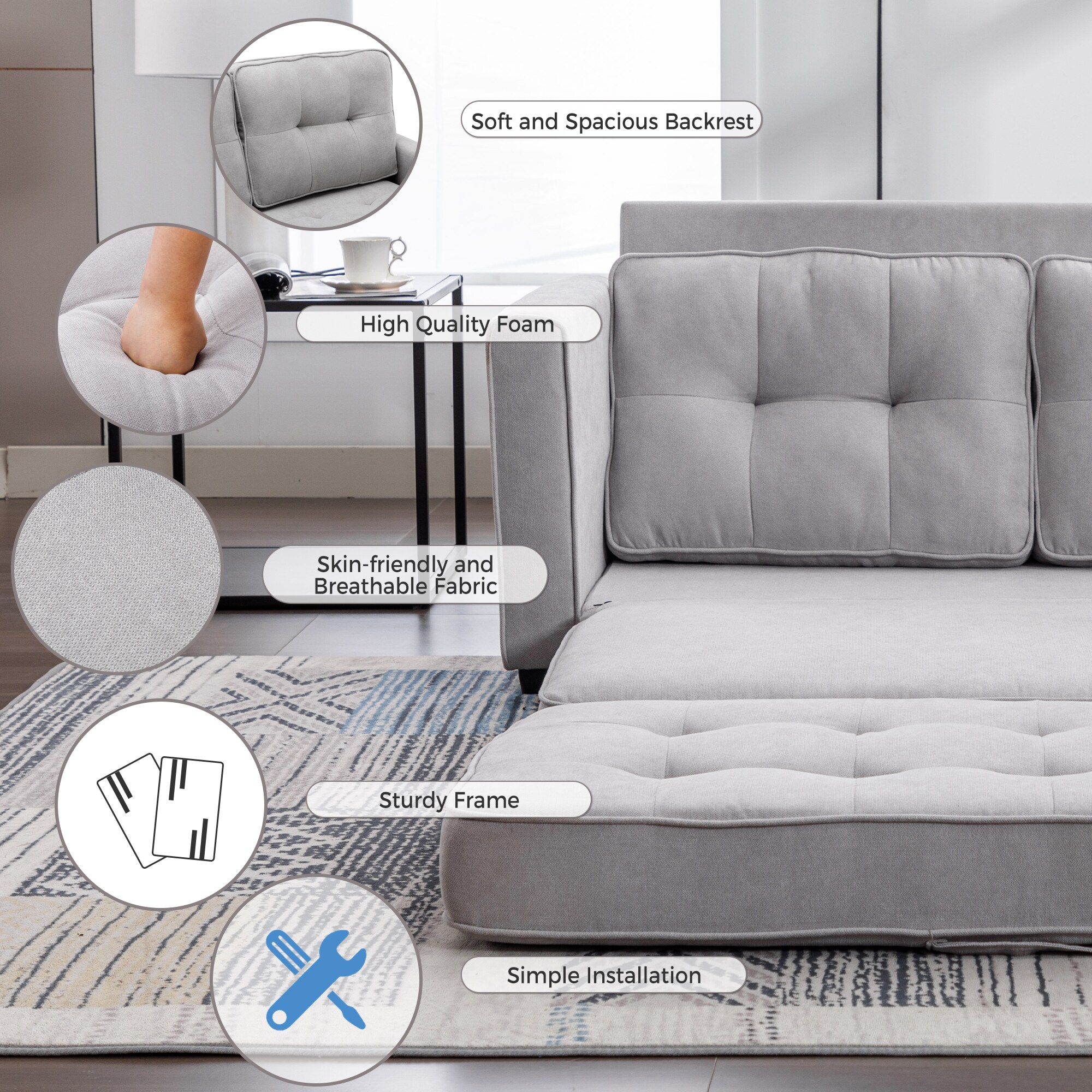 Clihome BHWY000009EAA Sofas-Loveseats - View #12