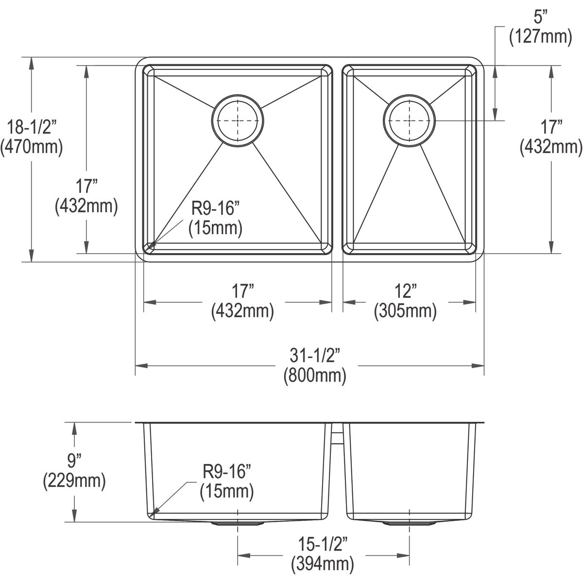 Elkay ECTRU32179RT Kitchen-Sinks - View #14
