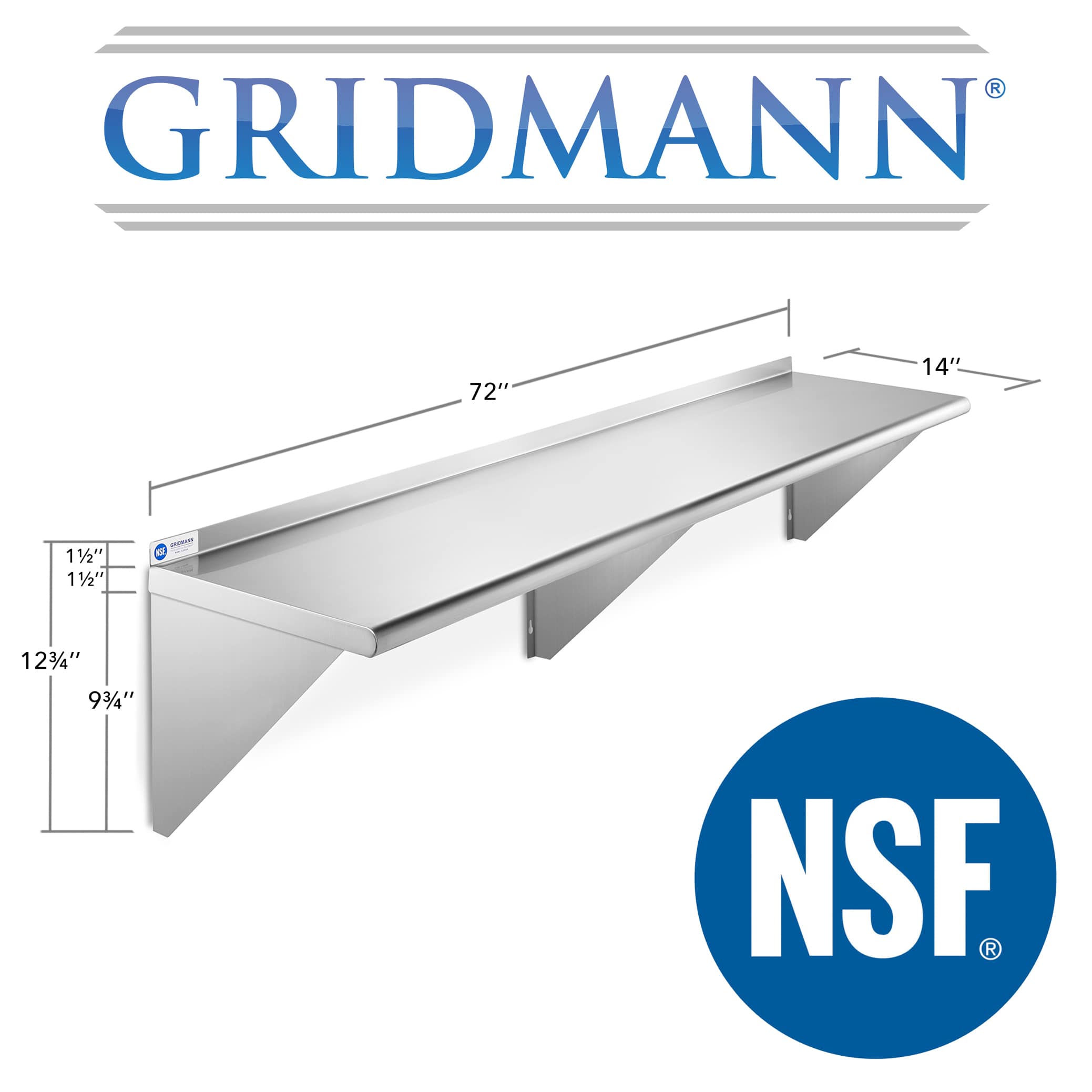 GRIDMANN GR63-1472. Free-Standing-Shelving - View #5