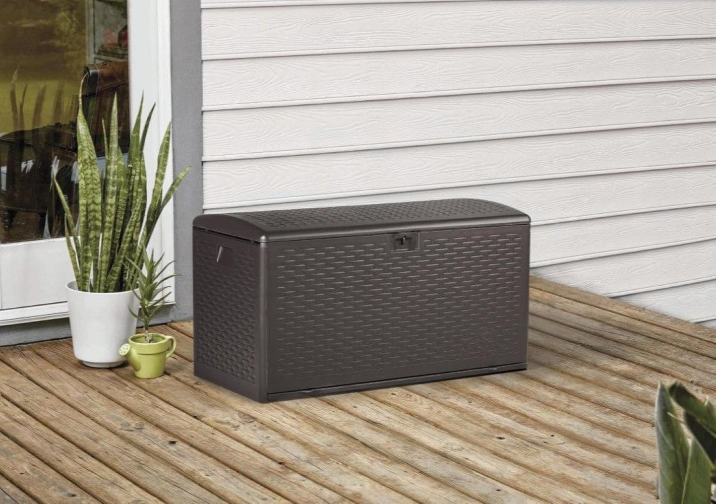 Cambridge Casual Kikori Teak 48-inch Outdoor Storage Box - On Sale - Bed  Bath & Beyond - 18480738