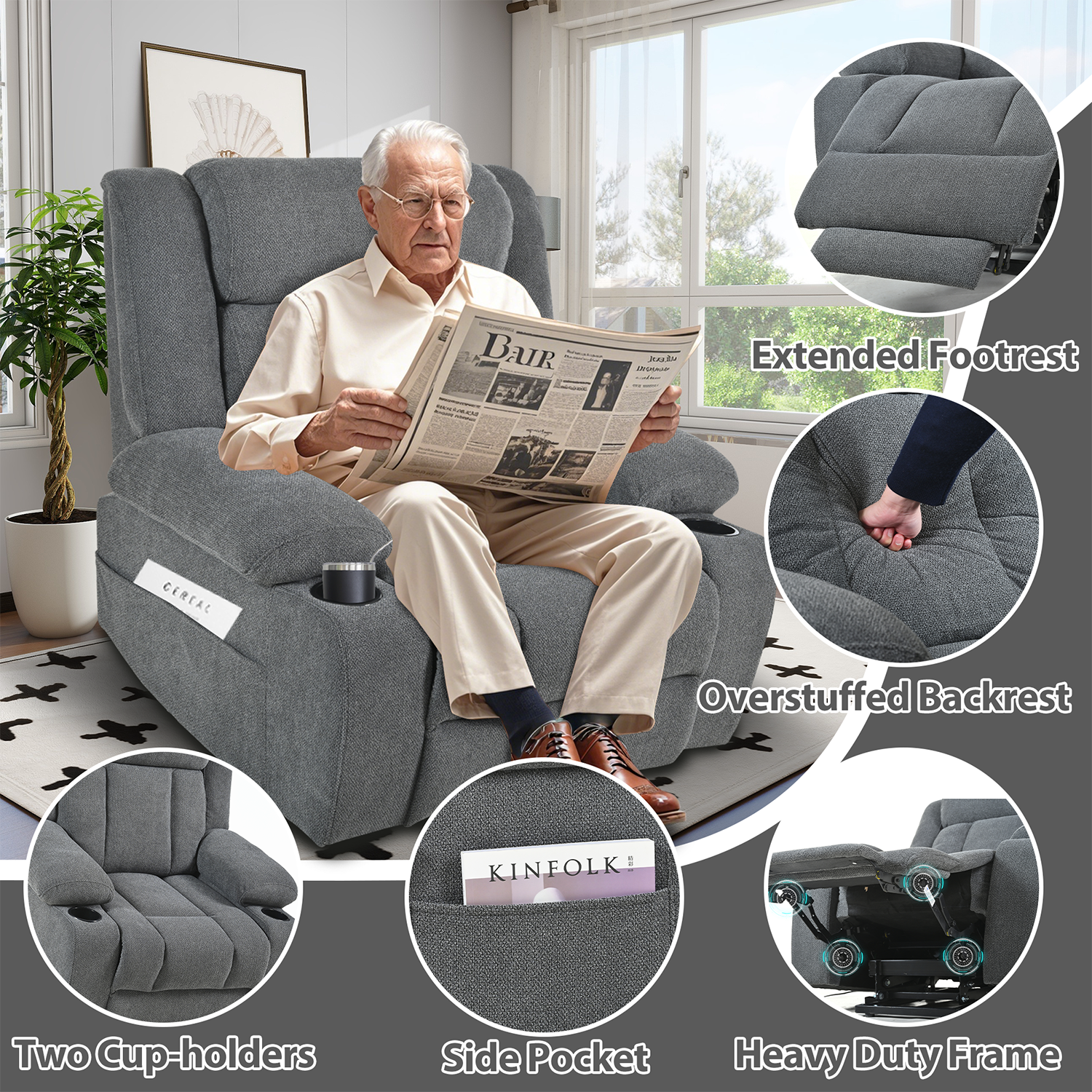 GZMR GZ-W15026 recliners - View #9