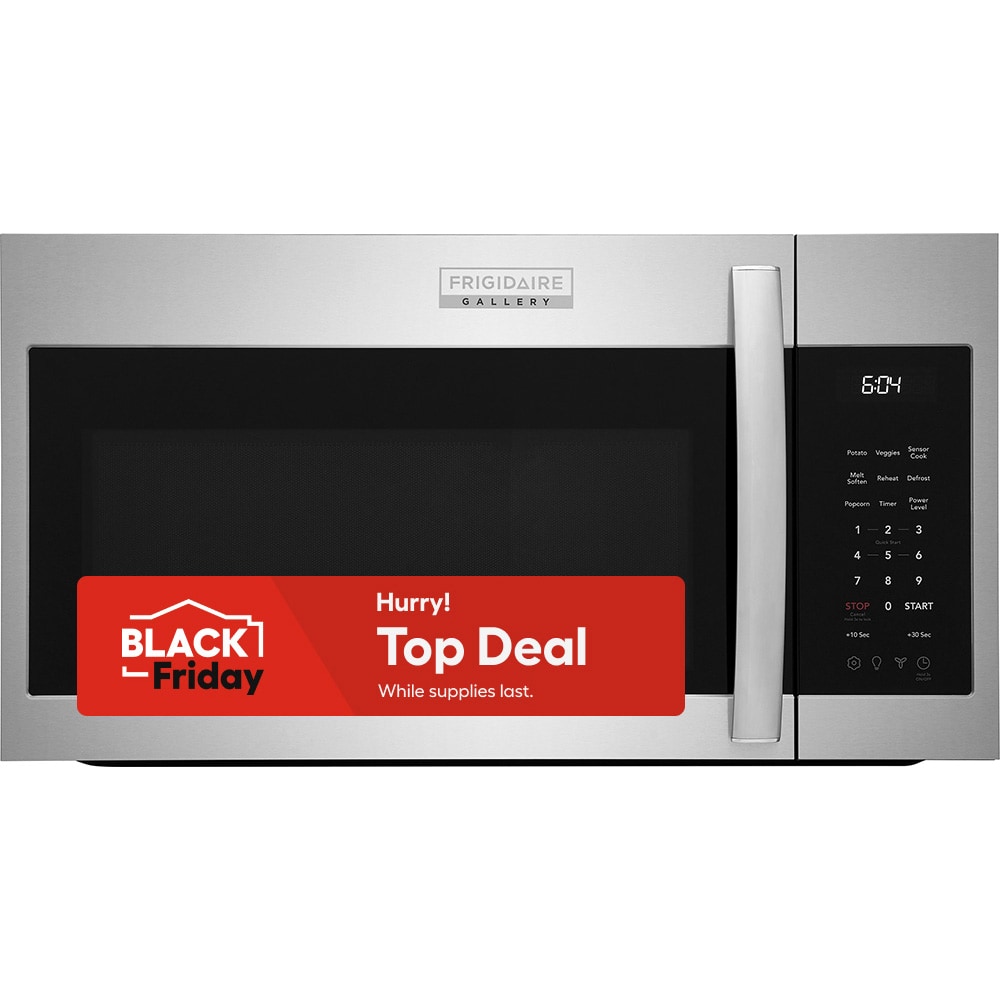 Frigidaire Gallery 1.9-cu ft 1000-Watt 27.88-in Over-the-Range Microwave with Sensor Cooking (Fingerprint Resistant Stainless Steel)