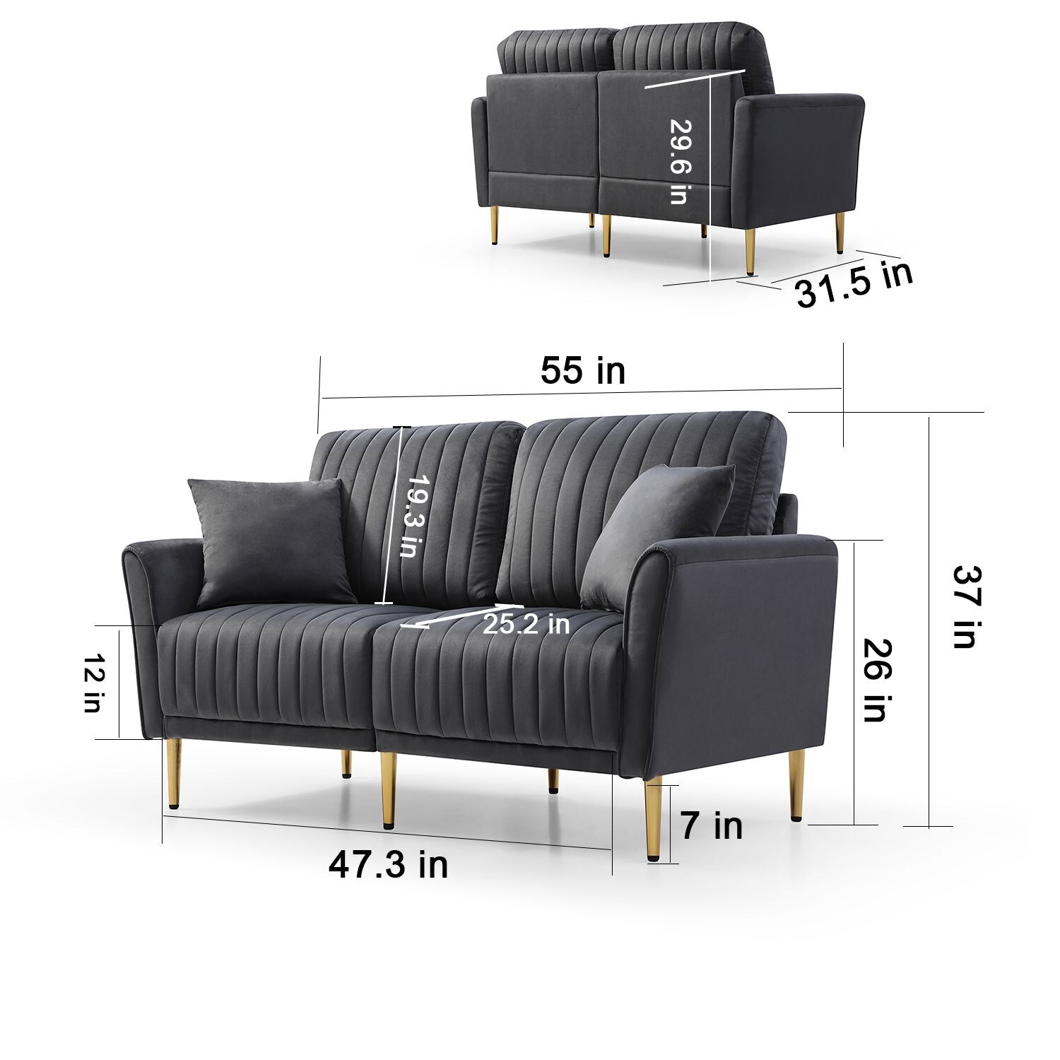 JASMODER W714S00006 Sofas-Loveseats - View #7