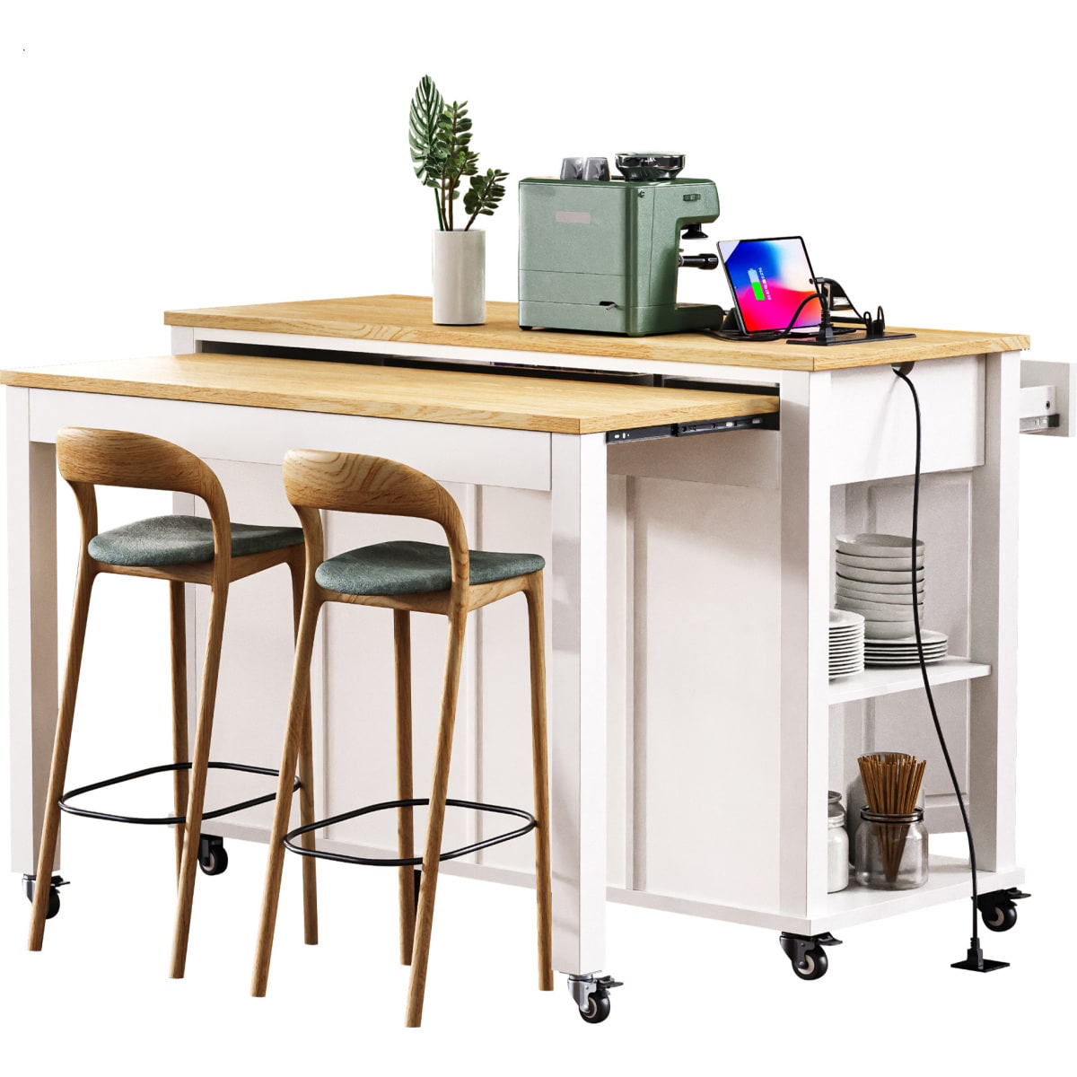 Streamdale Furniture N707P215327W Kitchen-Furniture - View #15