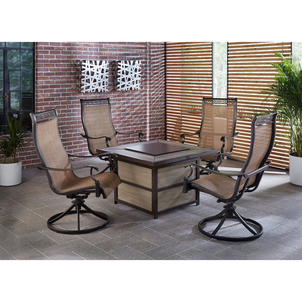 Hanover MON5PCSQSW4FP Patio-Conversation-Sets - View #13