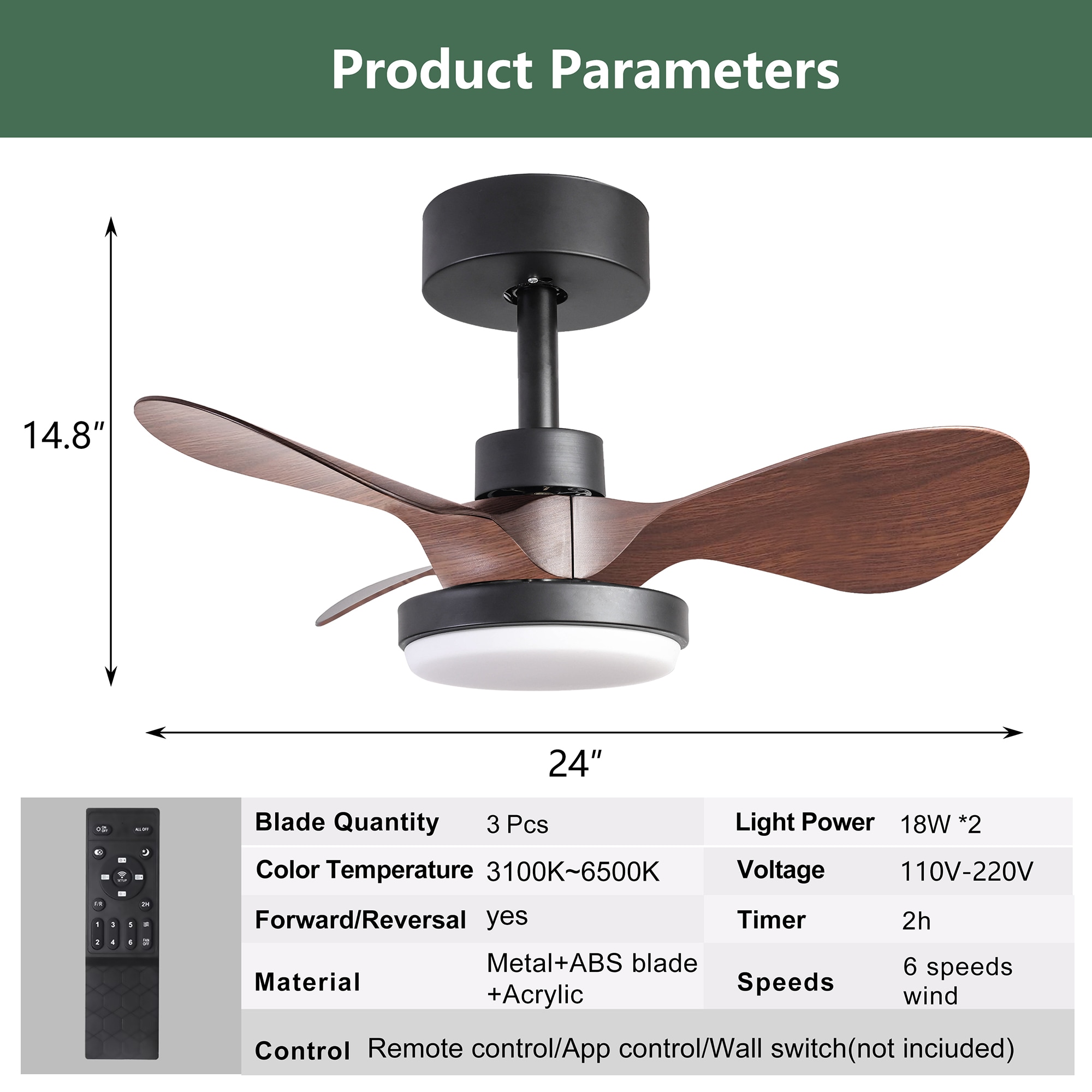 Bybafun YB5700106 Ceiling-Fans - View #2