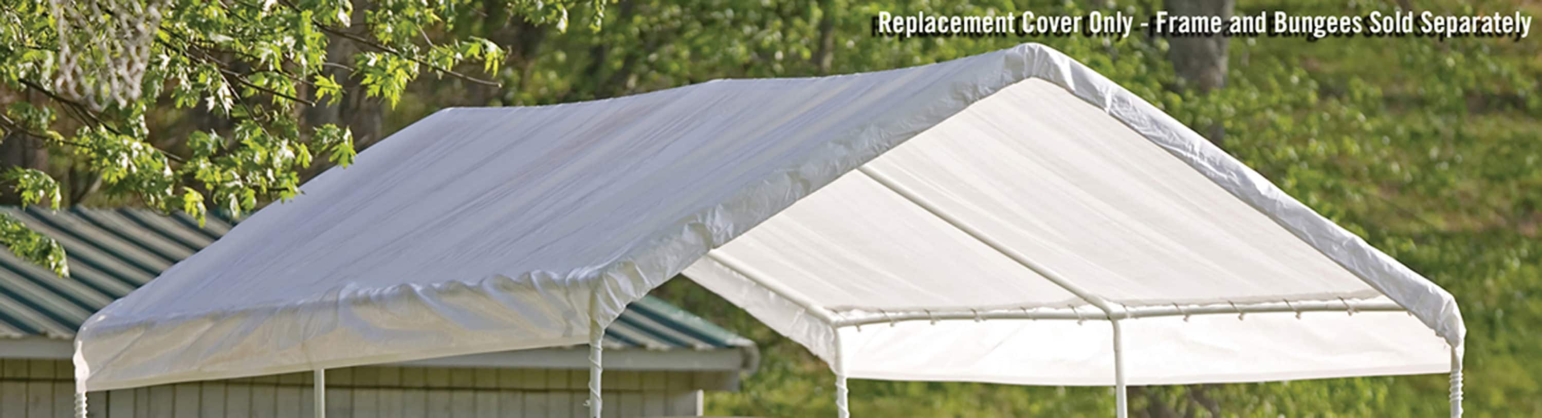ShelterLogic 10072 Accessories White Canopy replacement top