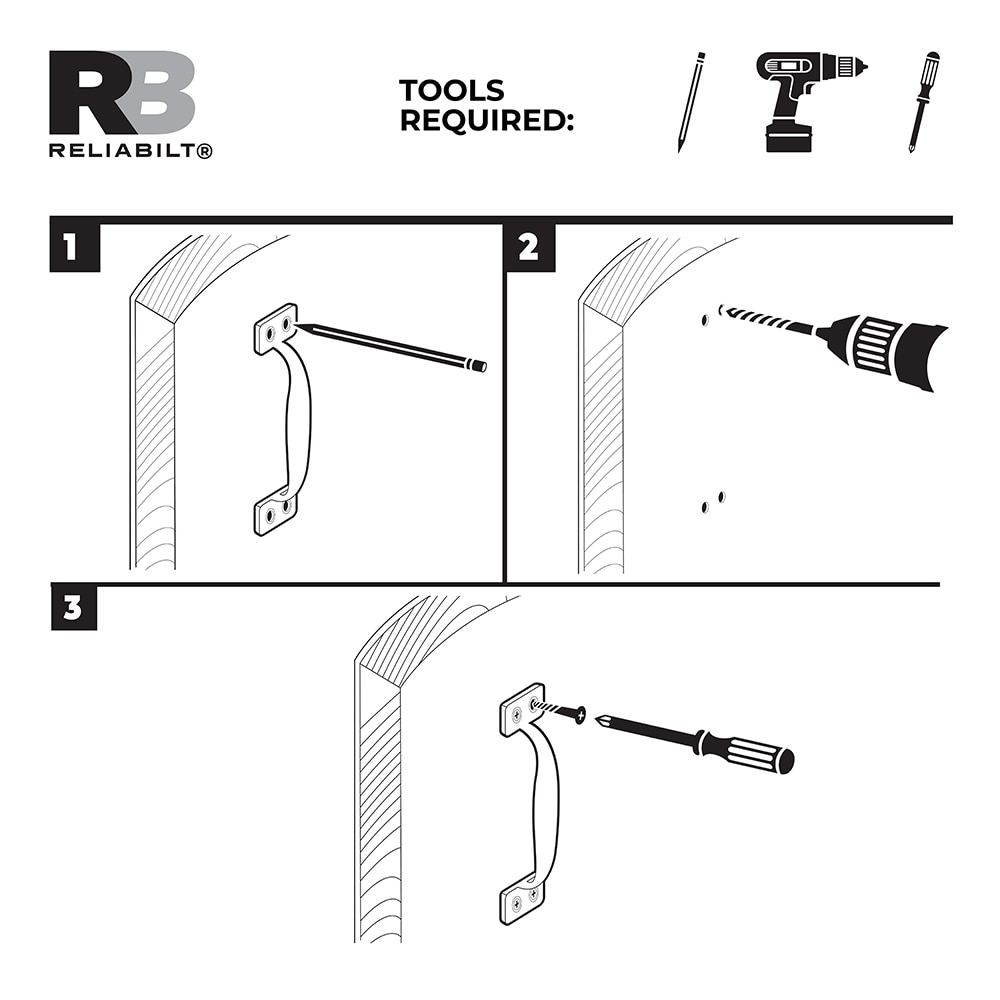 RELIABILT 605650 Screen-Storm-Door-Handles - View #6