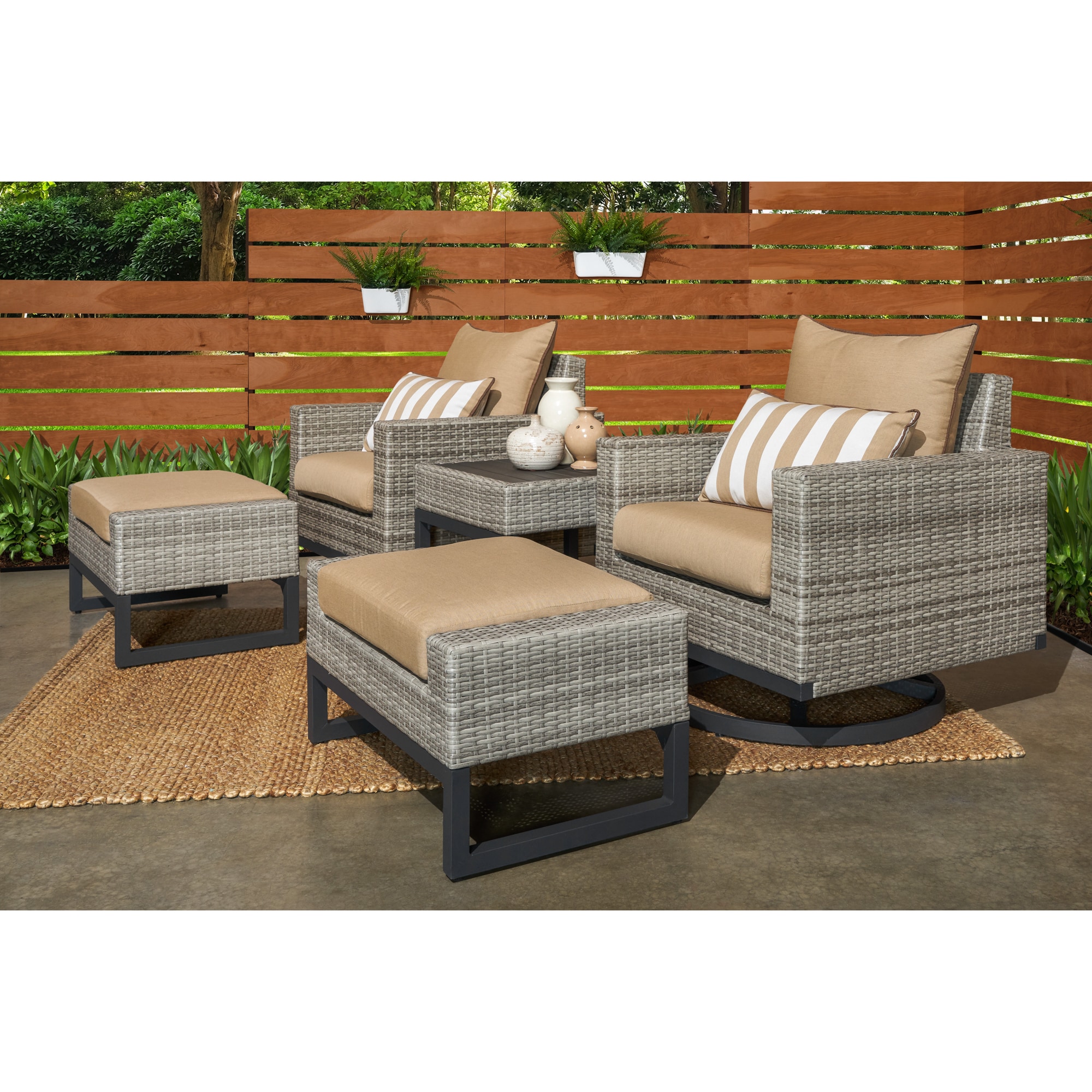 RST Brands OP-PECLB5M-MILOGMXMK Patio-Conversation-Sets - View #9