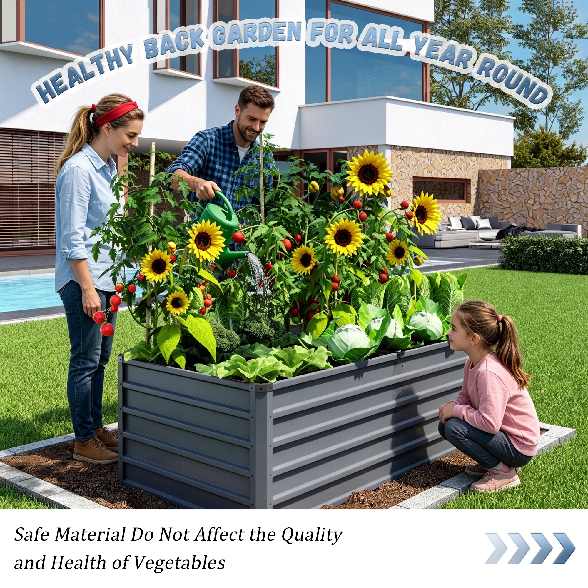 WOQWOQ DRAI-G21 Raised-Garden-Beds - View #4