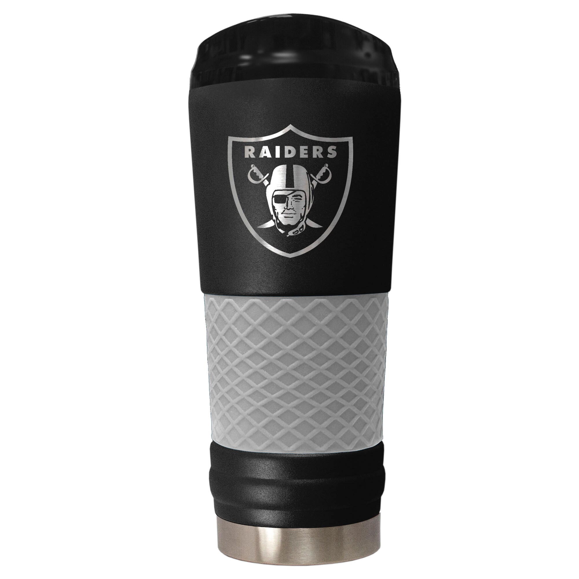 GREAT AMERICAN Oakland Raiders 24-fl oz Stainless Steel Insulated ...